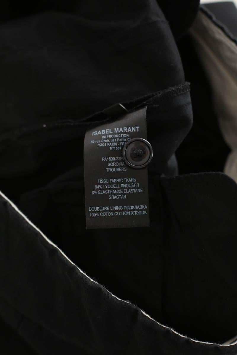 Carrot trousers ISABEL MARANT - Seconde Main Black