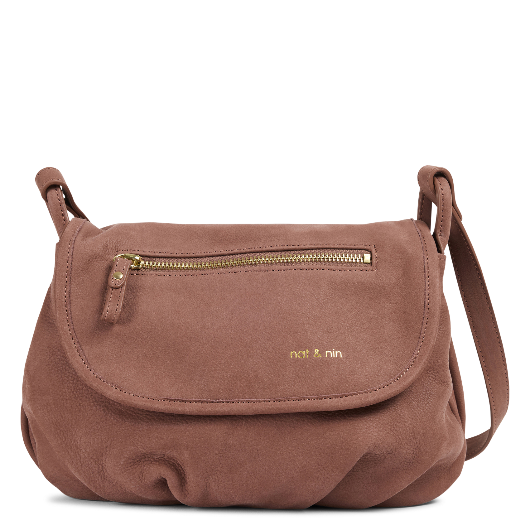 Besace en cuir NAT & NIN