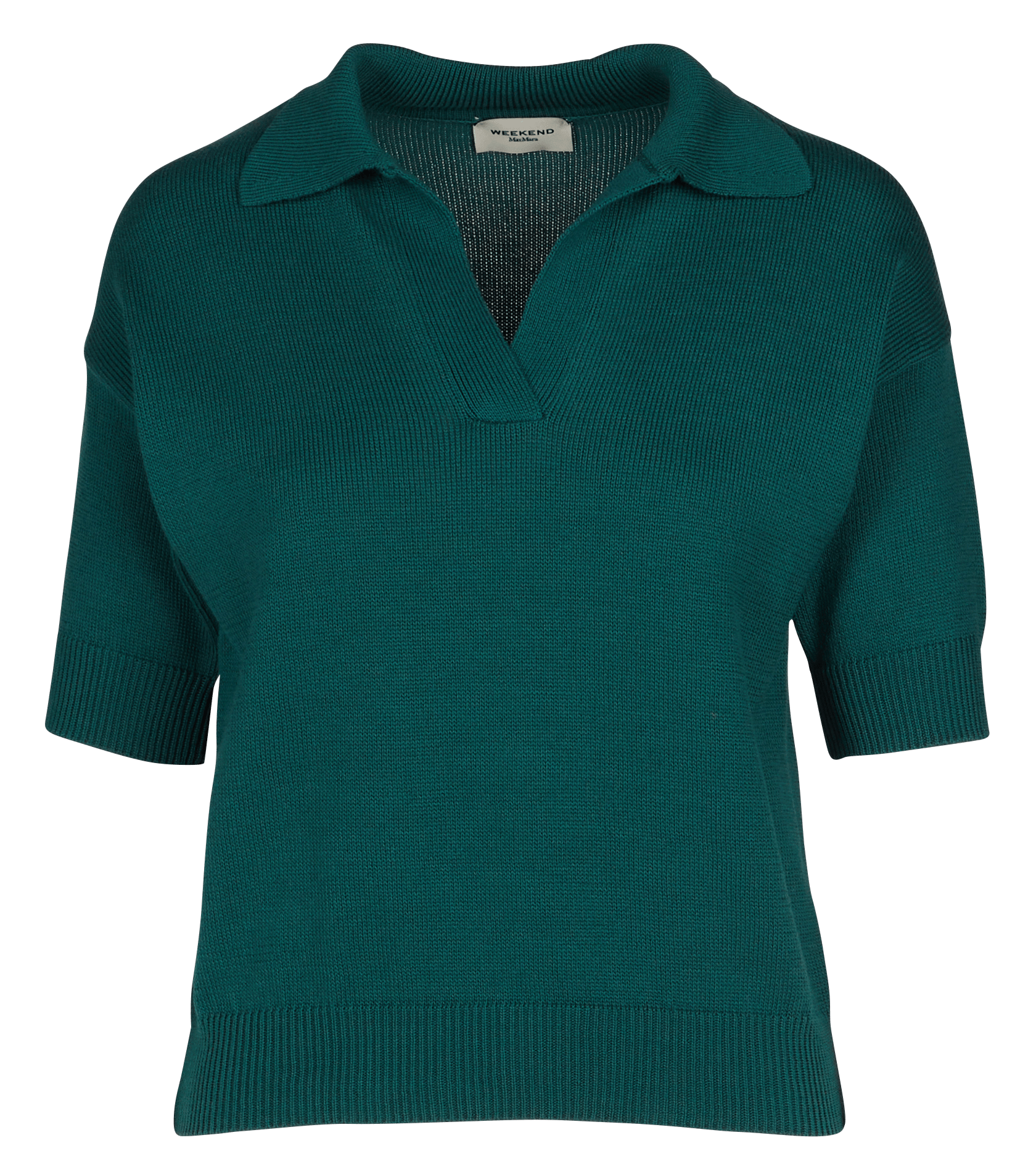 Angepasster Baumwollpullover MAX MARA WEEK END Grun