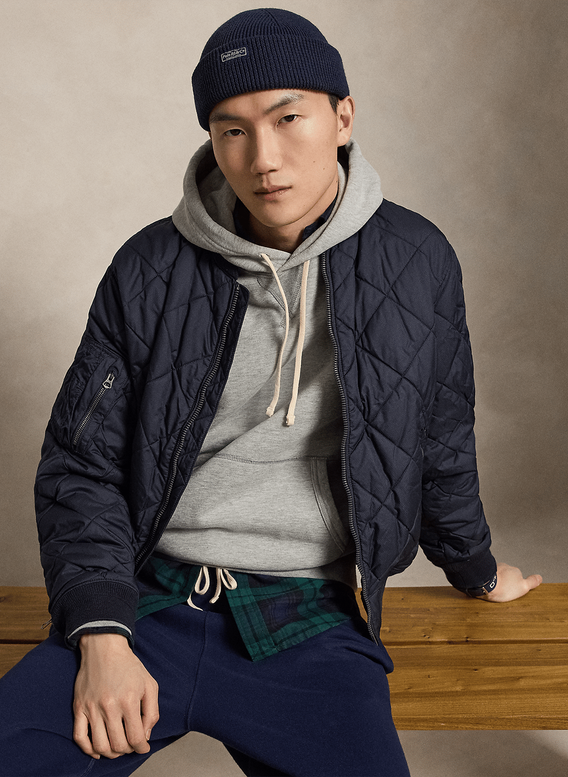 Kapuzensweatshirt aus Baumwolle, Regular Fit POLO RALPH LAUREN Grau
