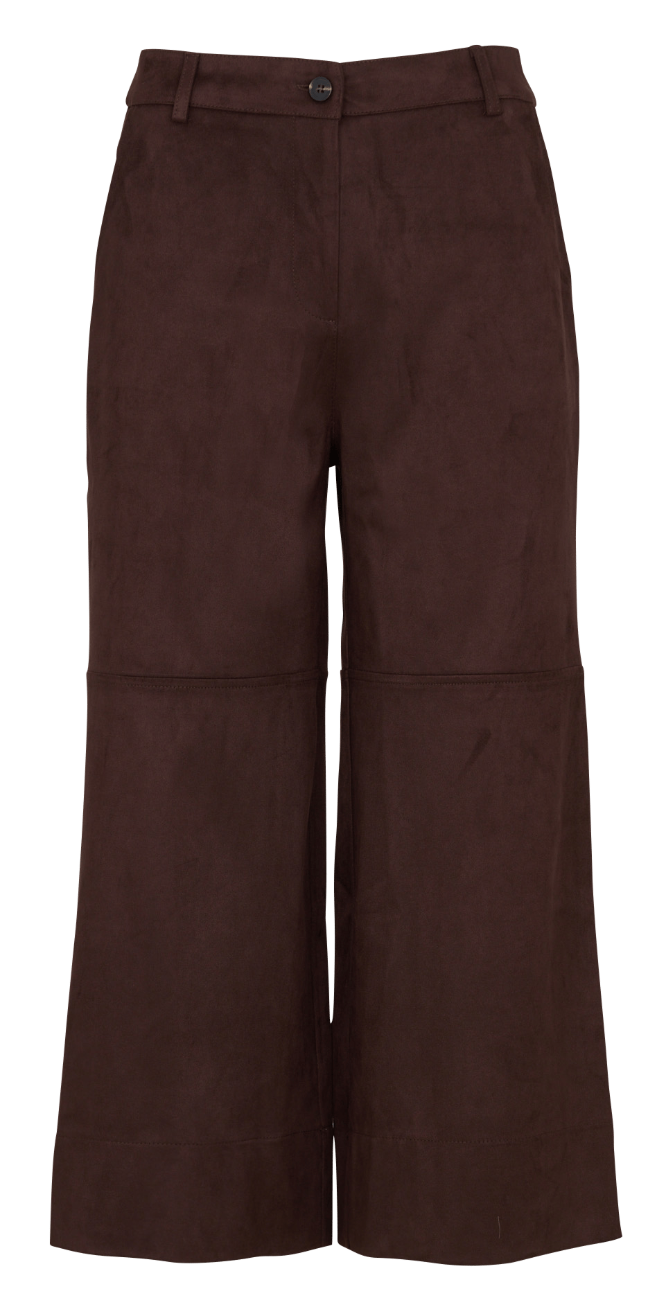 Weit geschnittene Taillenhose LA FEE MARABOUTEE Braun
