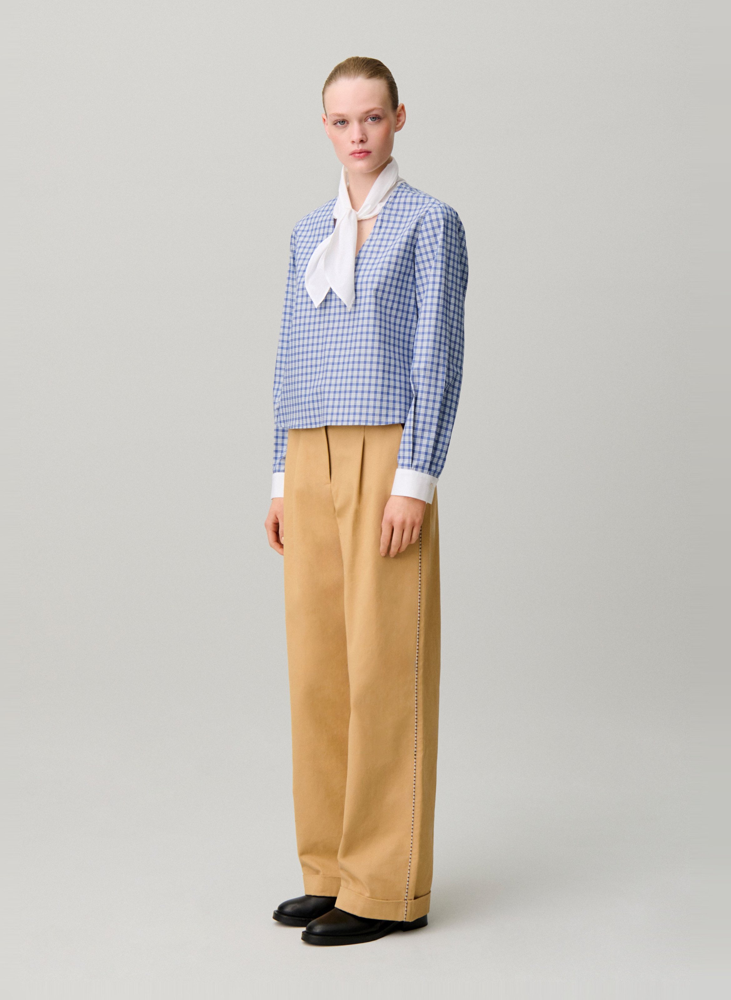 Top ample en coton CLAUDIE PIERLOT Multicolore