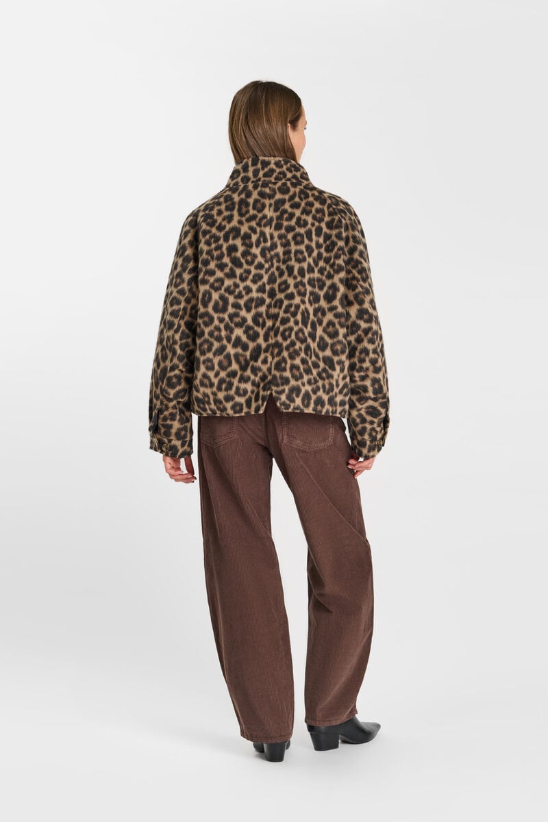 Zoleo jacket LE TEMPS DES CERISES Brown