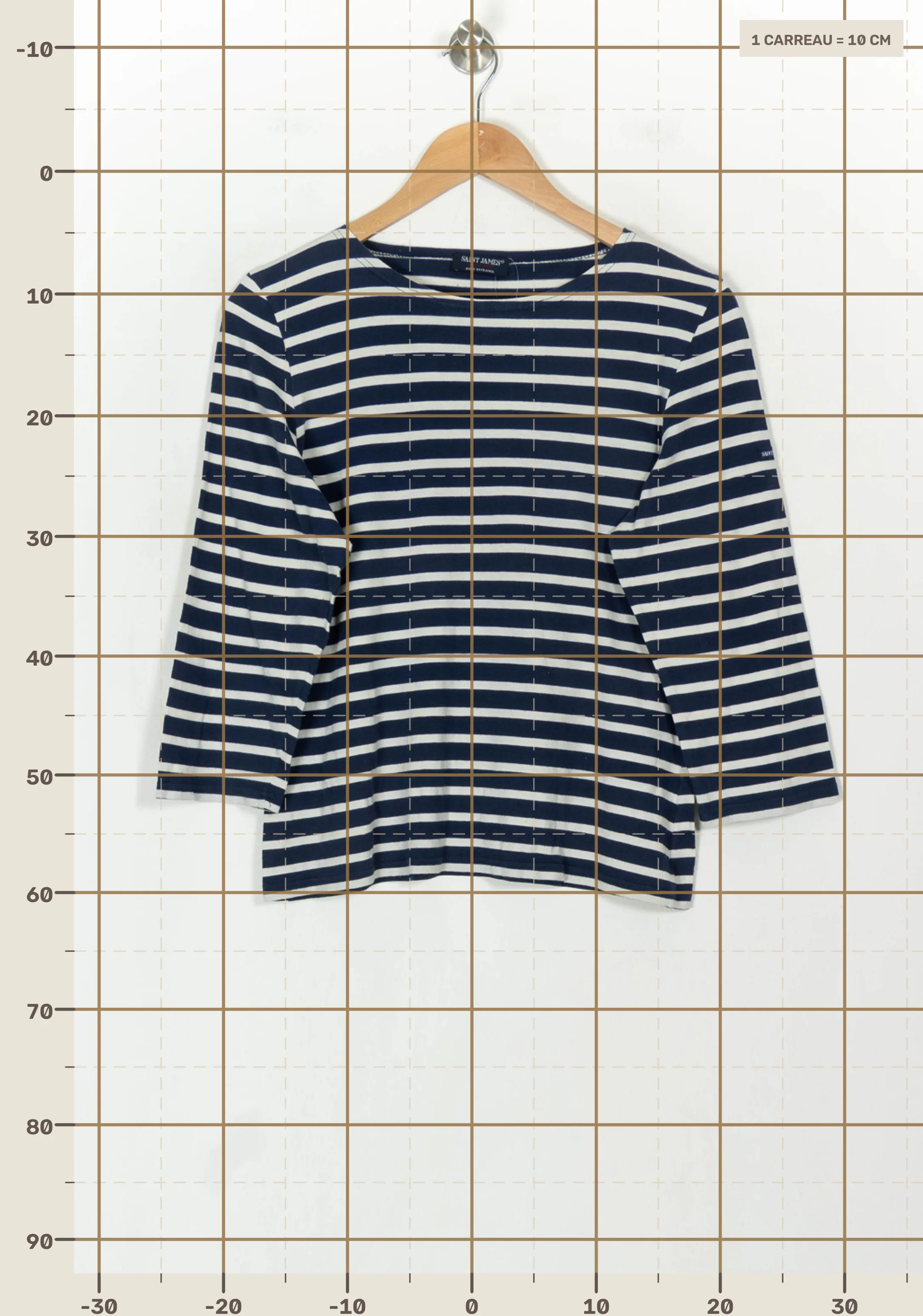 Sweater SAINT JAMES - Seconde Main Blue