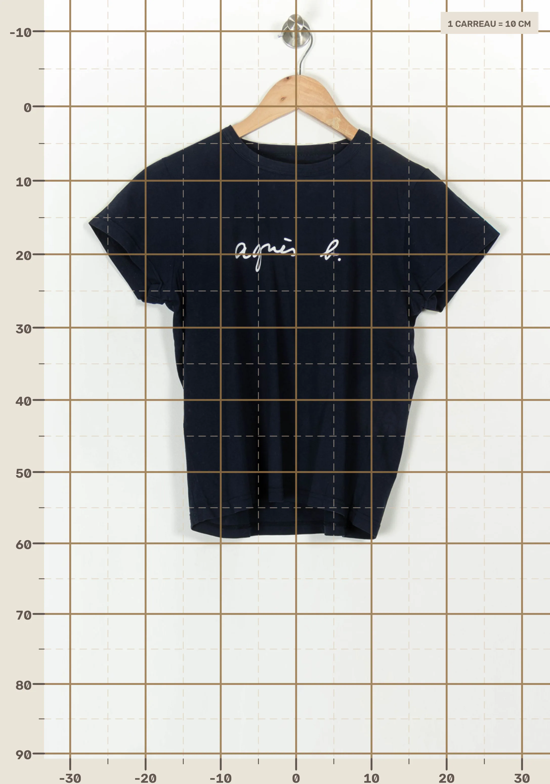 T-shirt AGNES B. - Seconde Main Blue