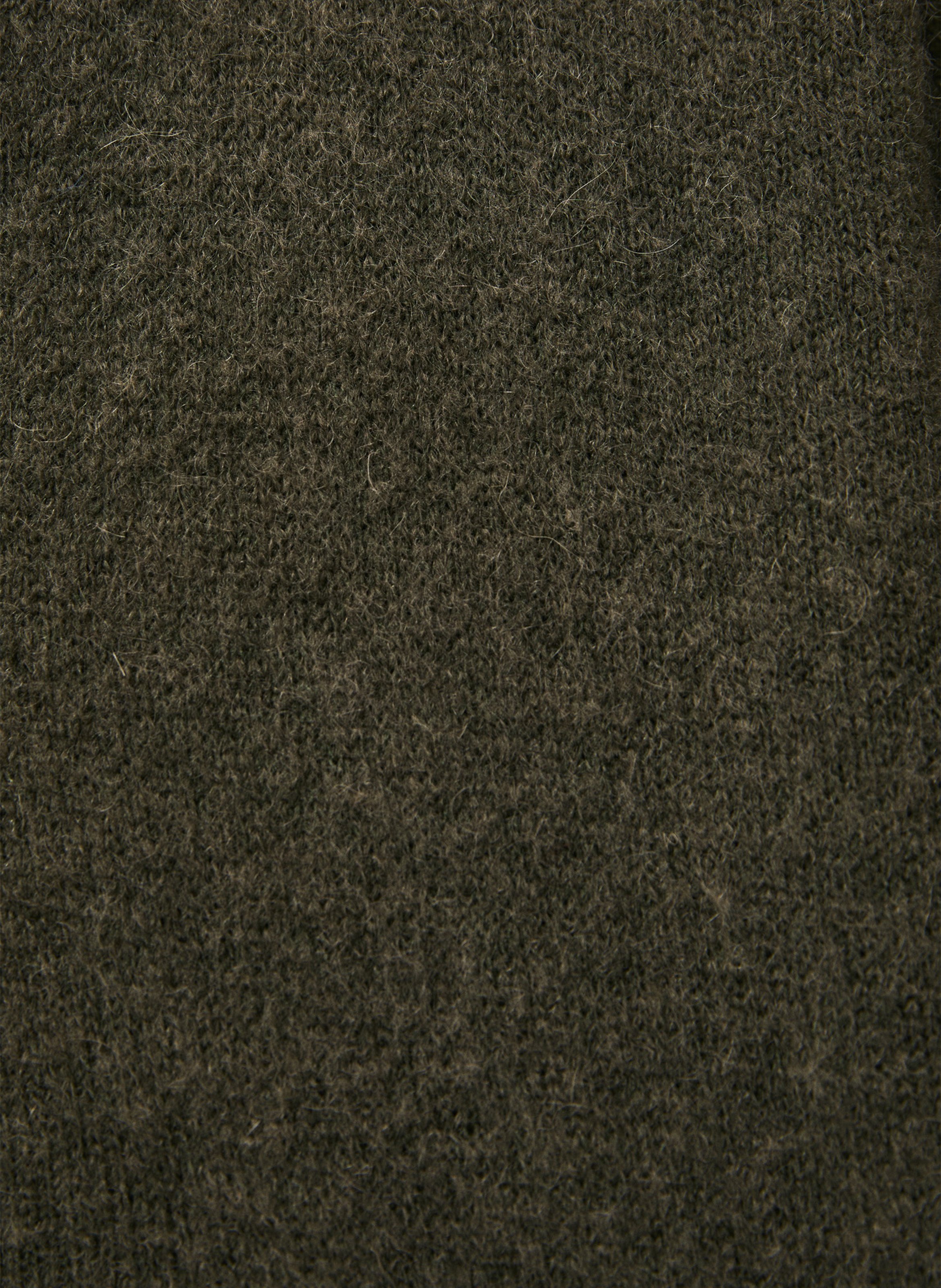 Cardigan ample col V  HUMILITY Kaki