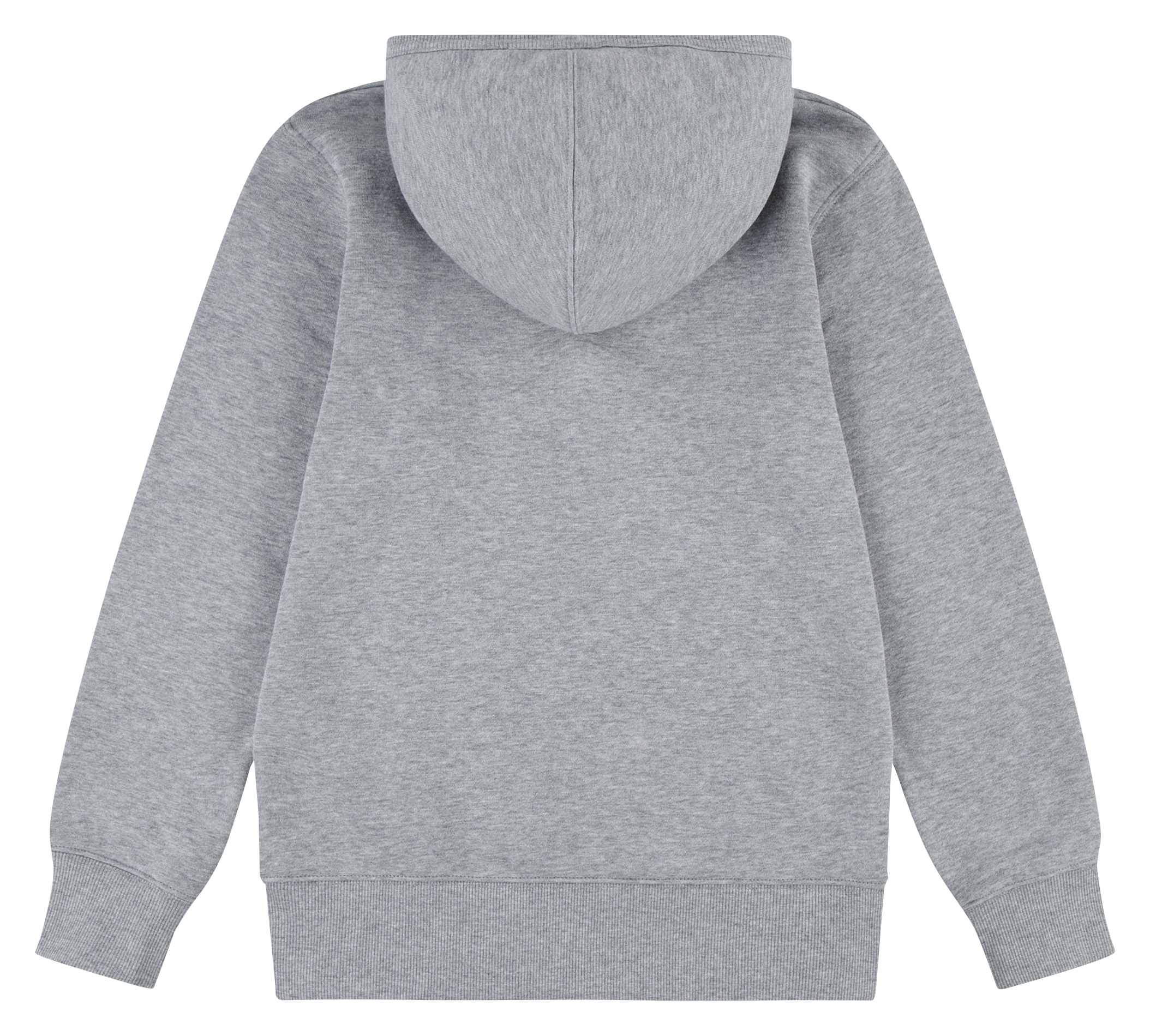 Sweat à capuche droit en coton mélangé LEVI'S KIDS Gris