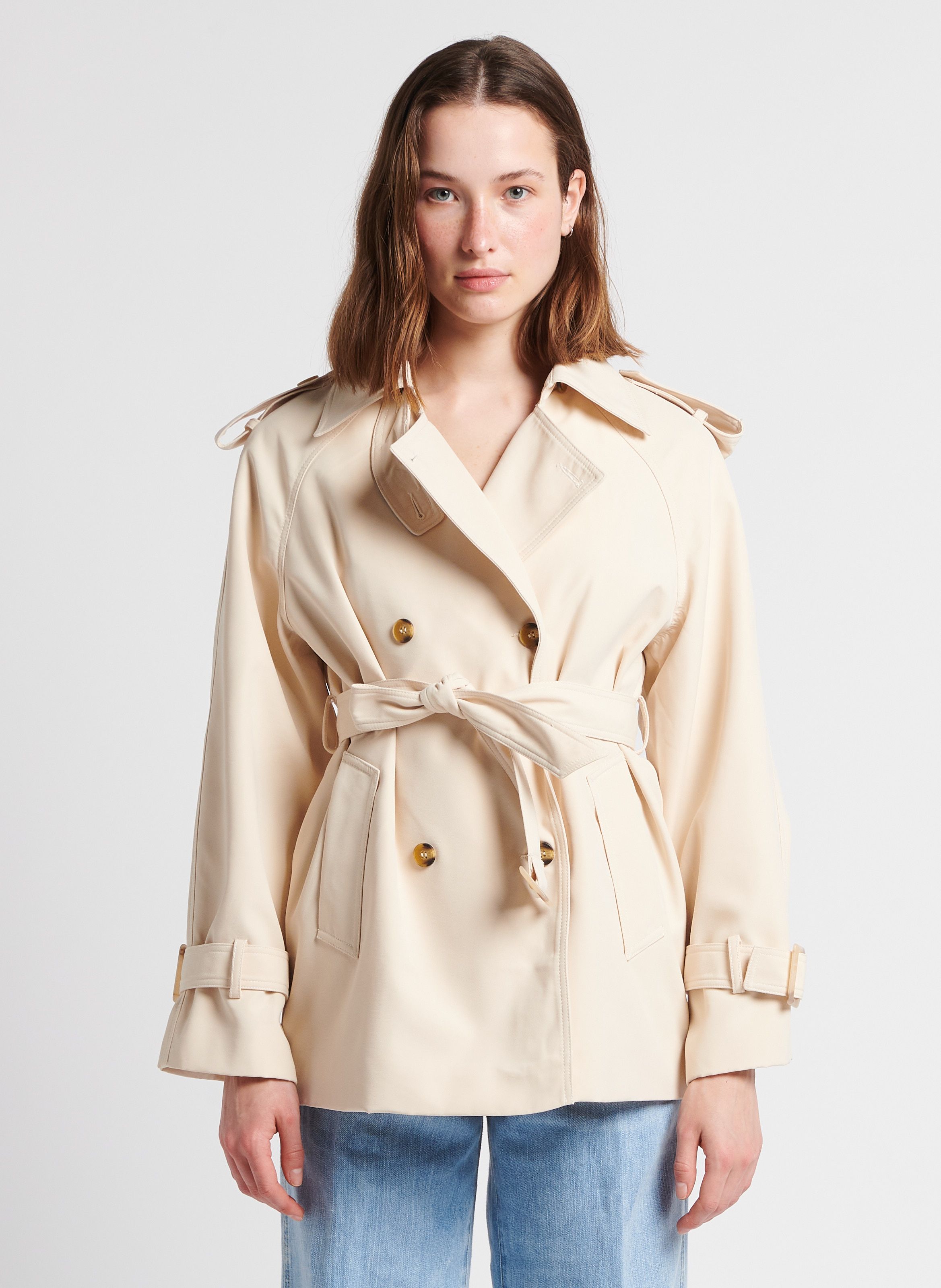 Fashion trench karl marc john