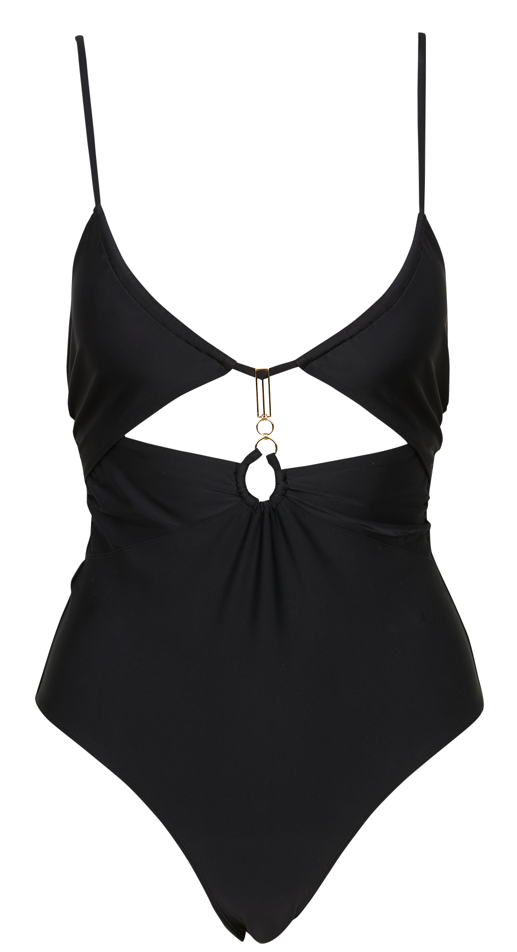 Maillot une pièce avec empiècements CHICHI CASTELNANGO Noir