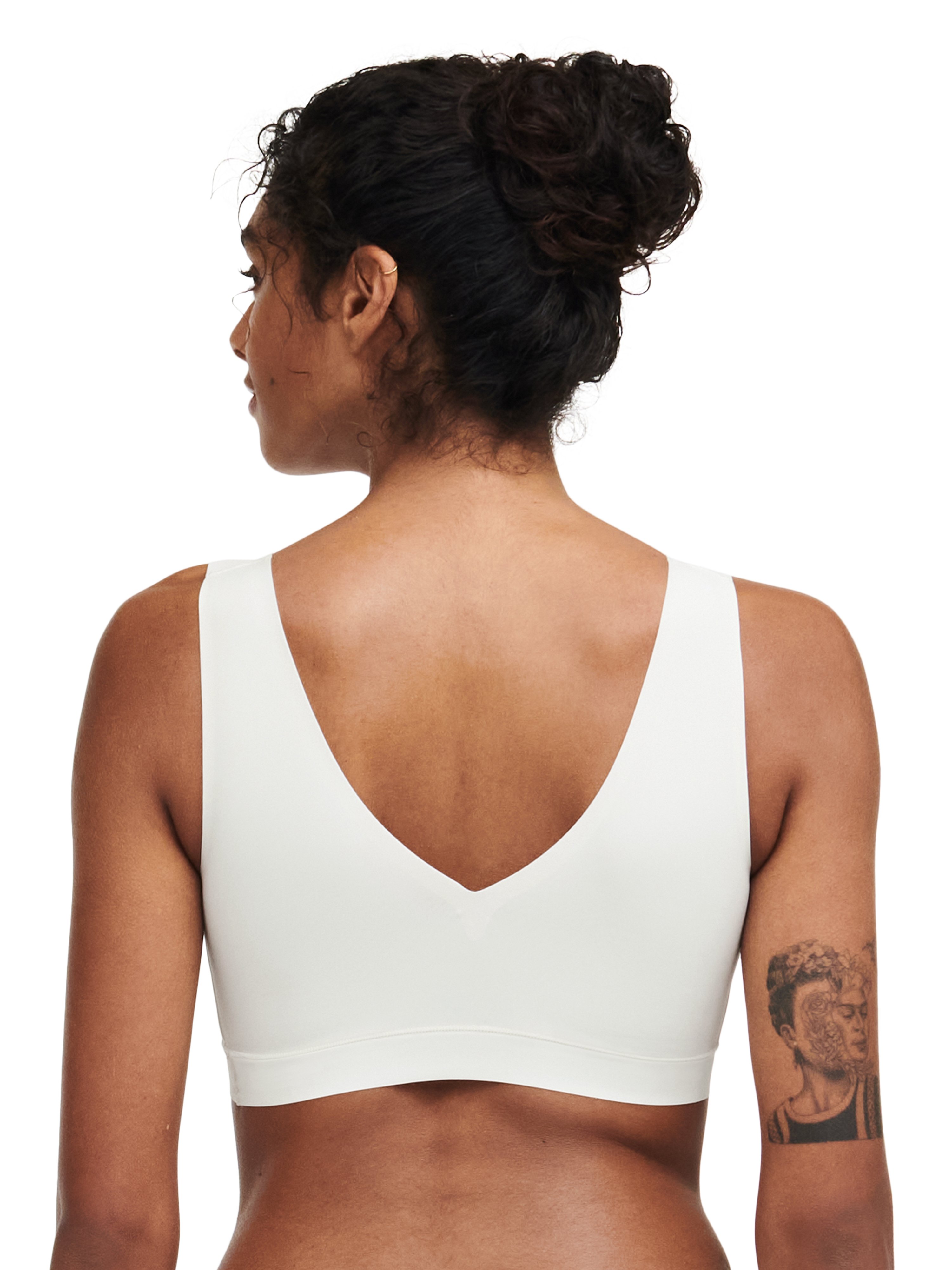 Crop top with cups CHANTELLE Beige