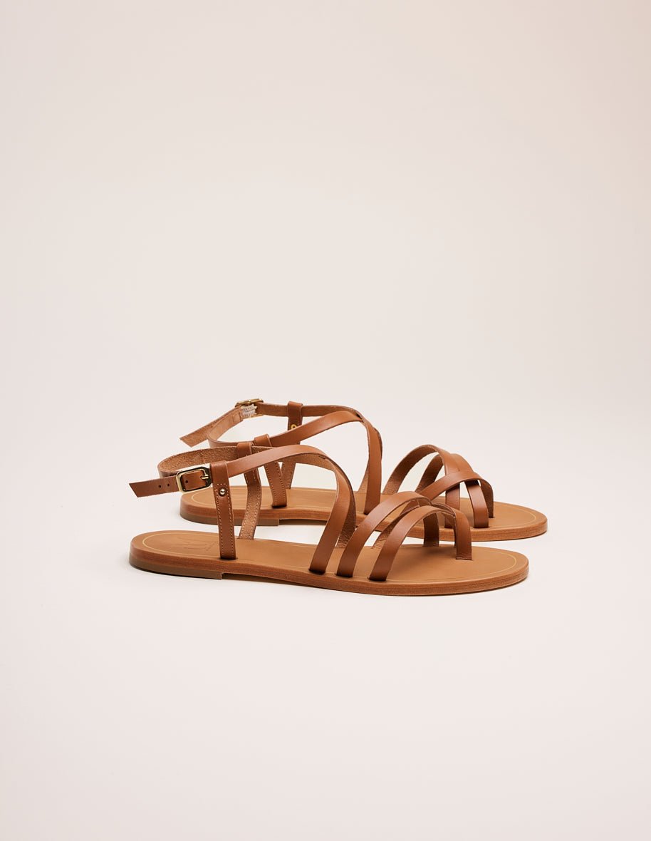 Sandals ODAJE EX. M.MOUSTACHE Brown
