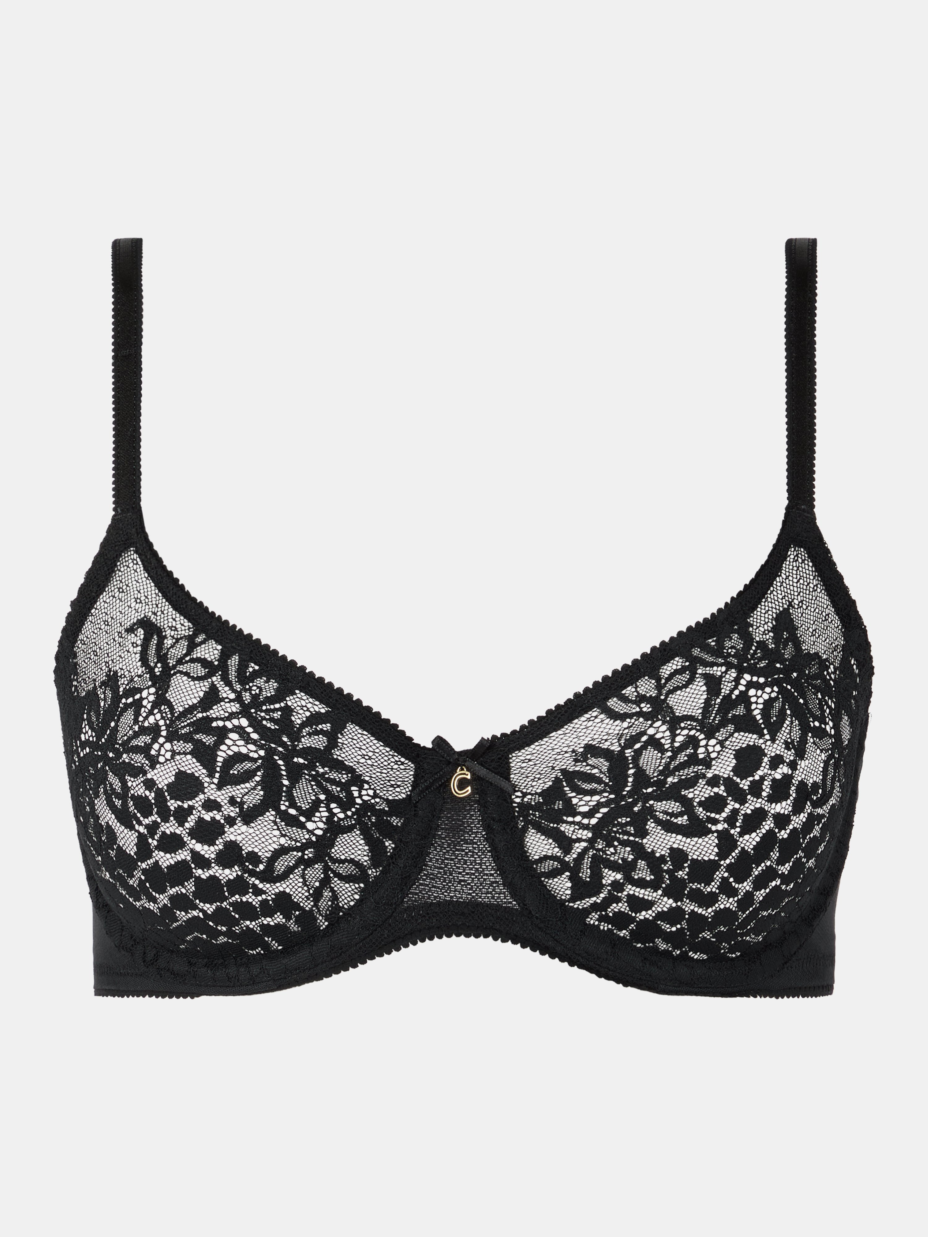 Moulded full-cup bra CHANTELLE Black