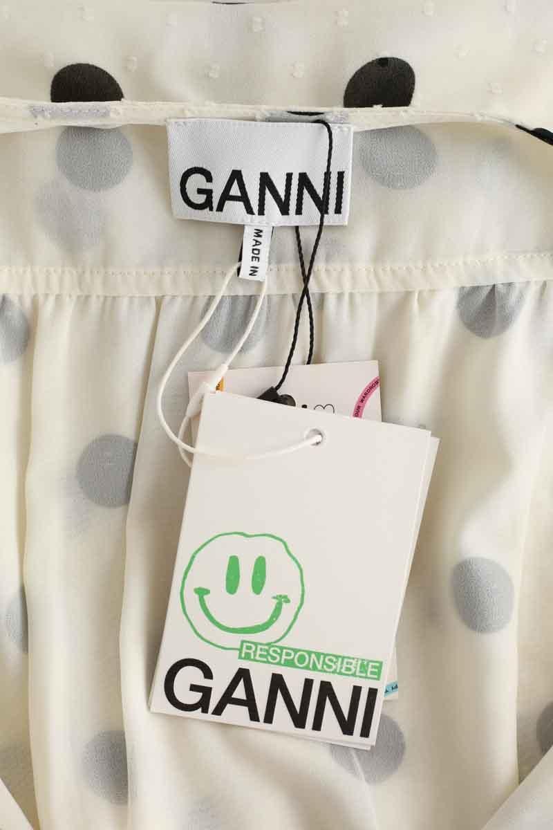 White dress GANNI - Seconde Main White