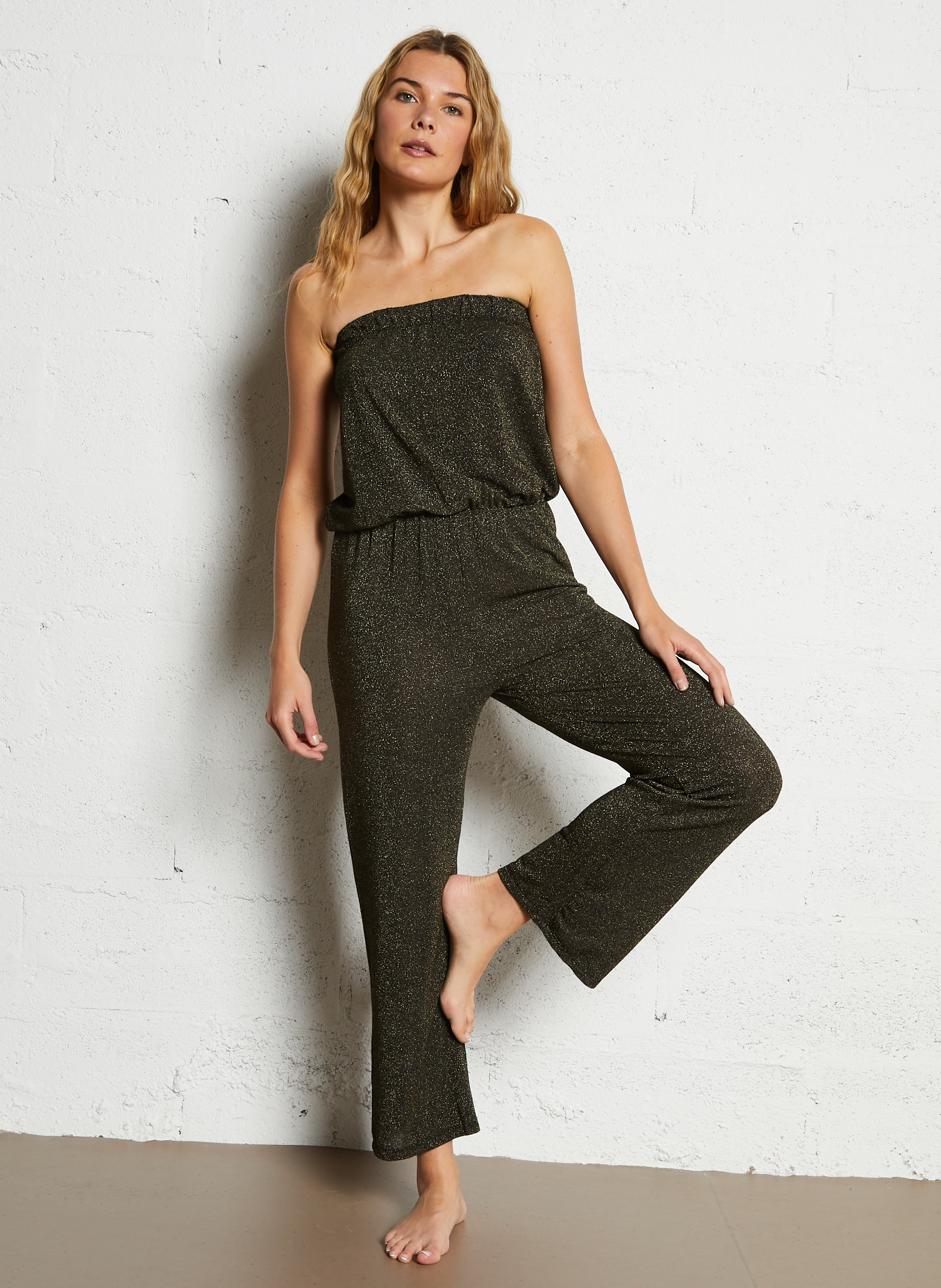 Wijde jumpsuit BELIZA