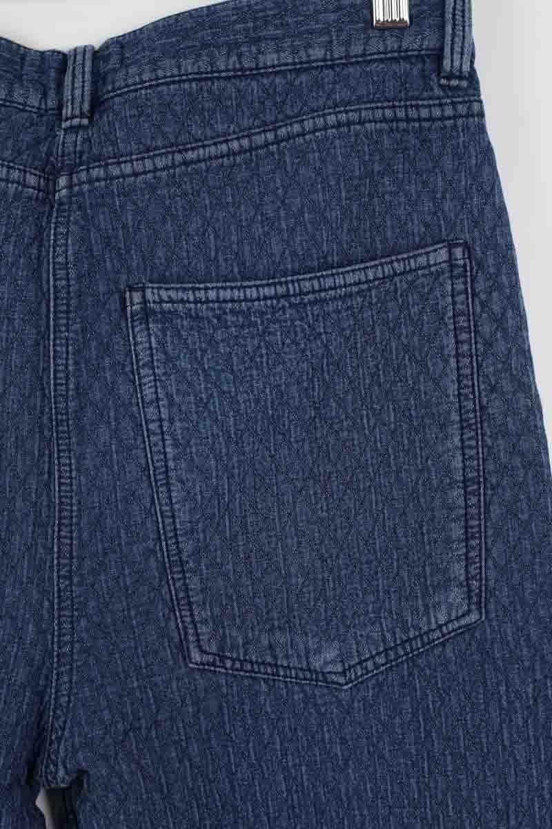 Slim cotton trousers ISABEL MARANT ÉTOILE - SECONDE MAIN Blue