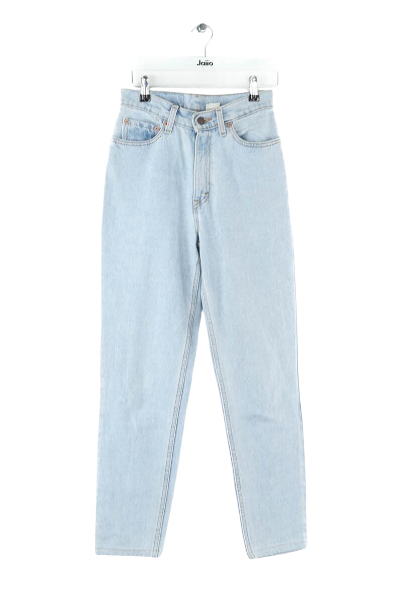 Cotton skinny jeans LEVI'S - Seconde main Blue