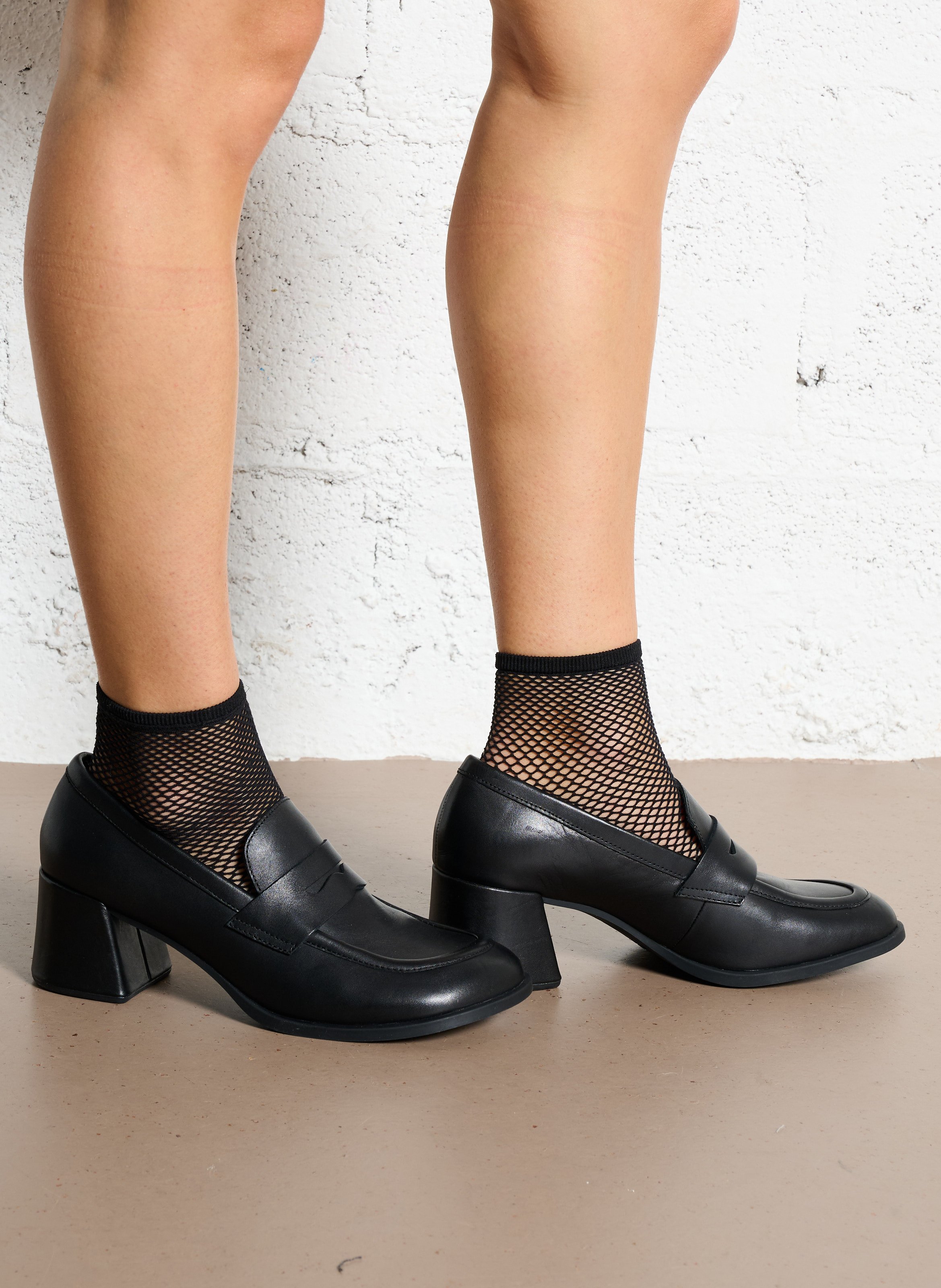 Mocassins en cuir CAMPER Noir