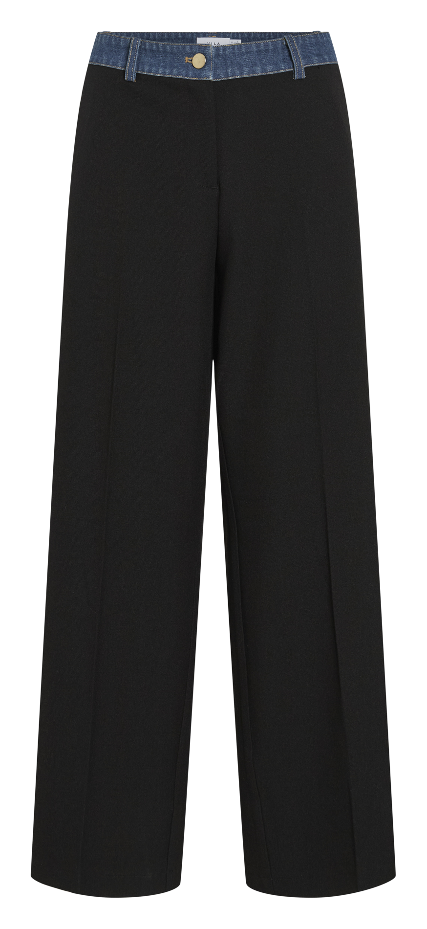 Wijde broek VILA Zwart