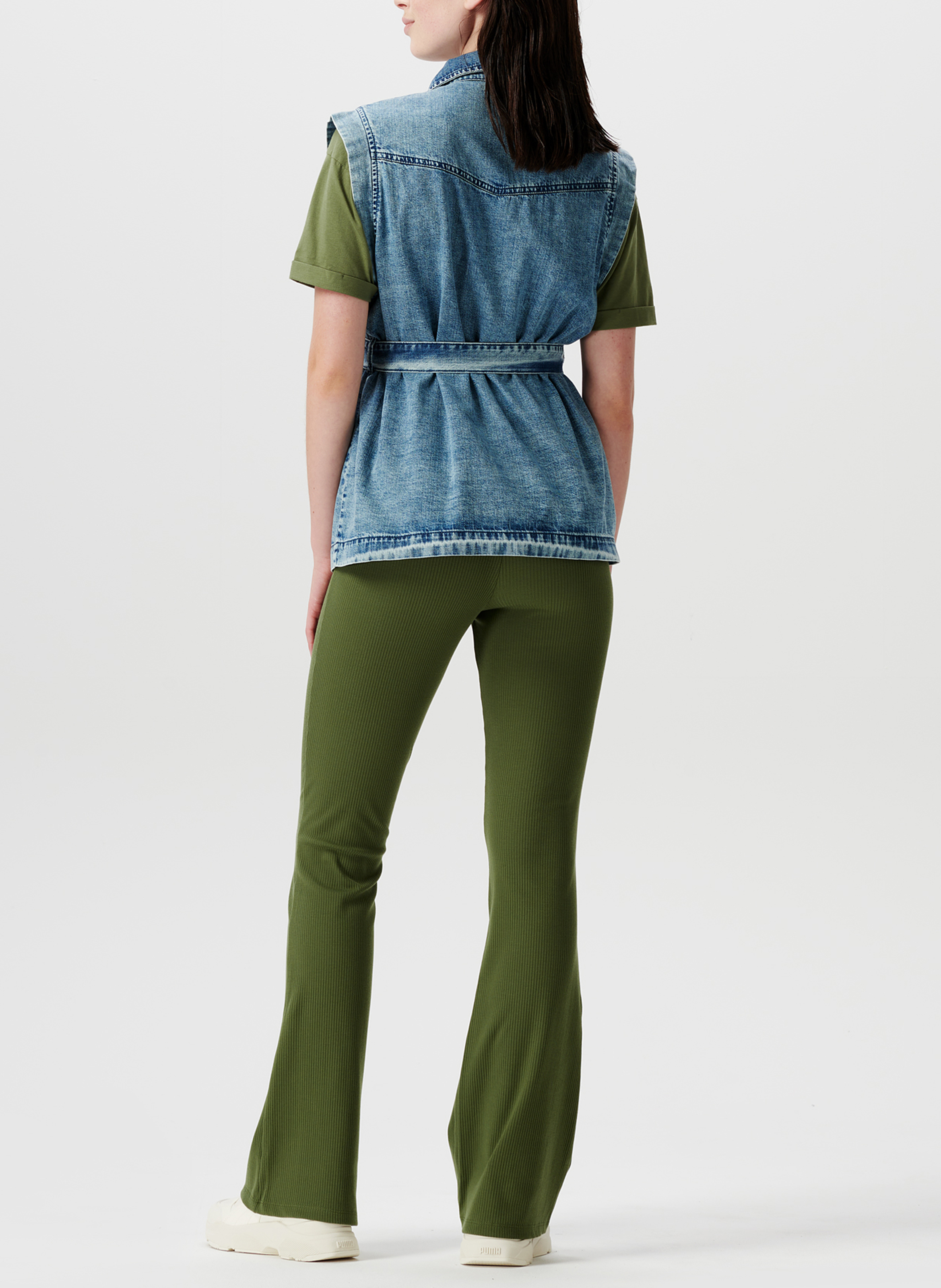 Veste en jean de grossesse  SUPERMOM Jean Délavé