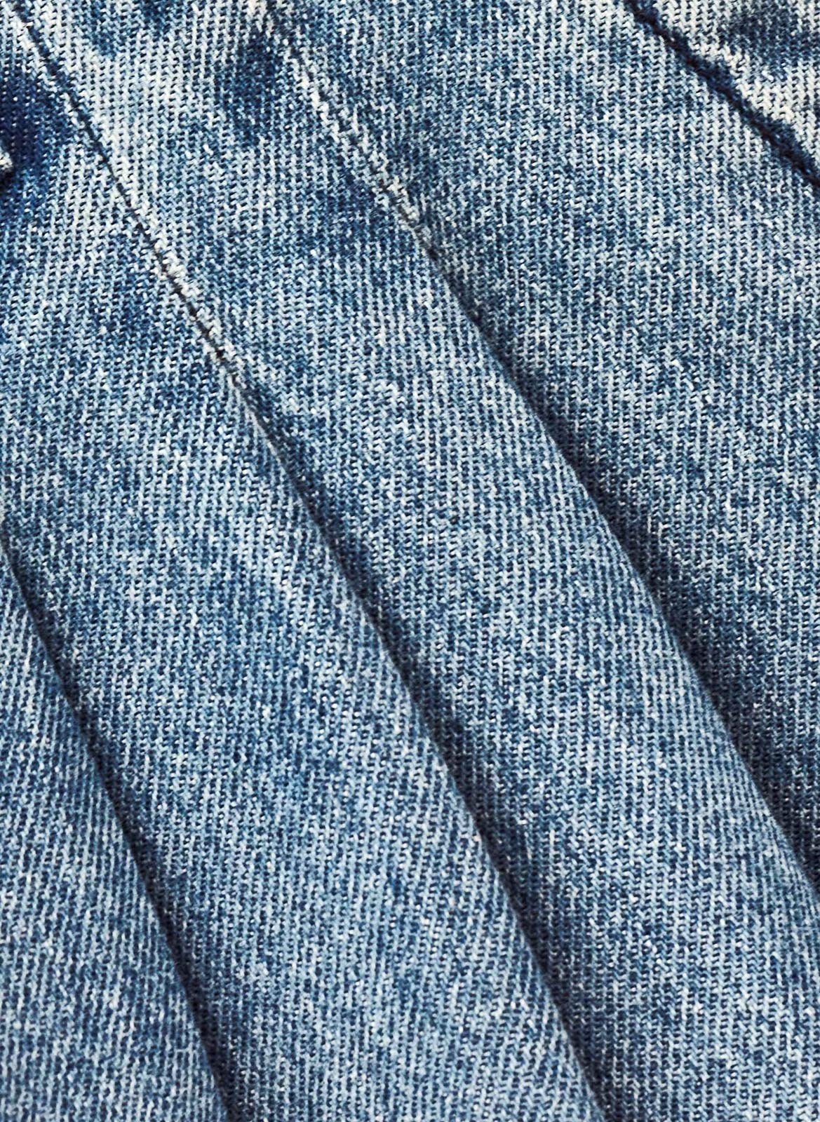 Pantalon large à pinces délavé BA&SH Bleu