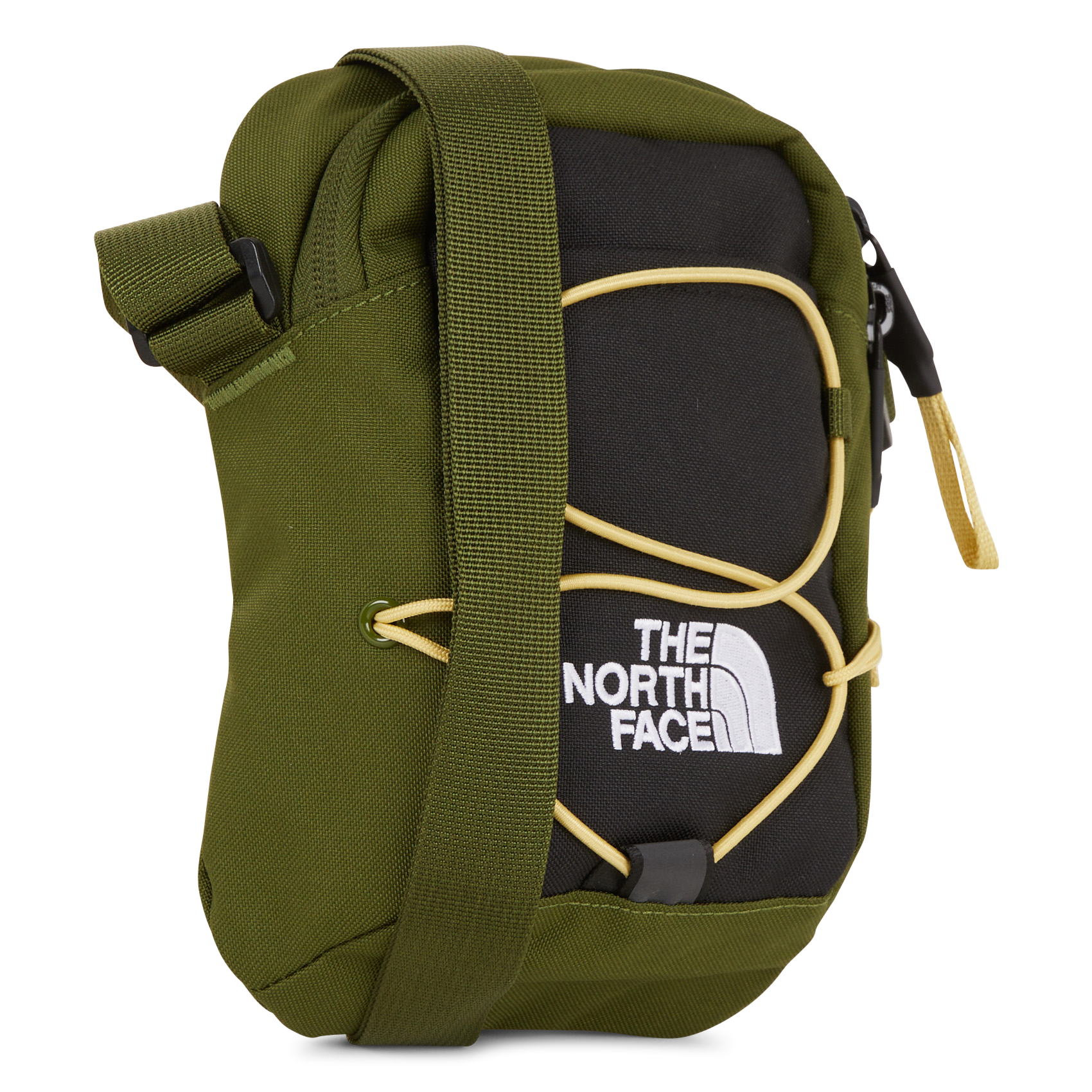 Sac bandoulière broderie logo uni THE NORTH FACE Vert