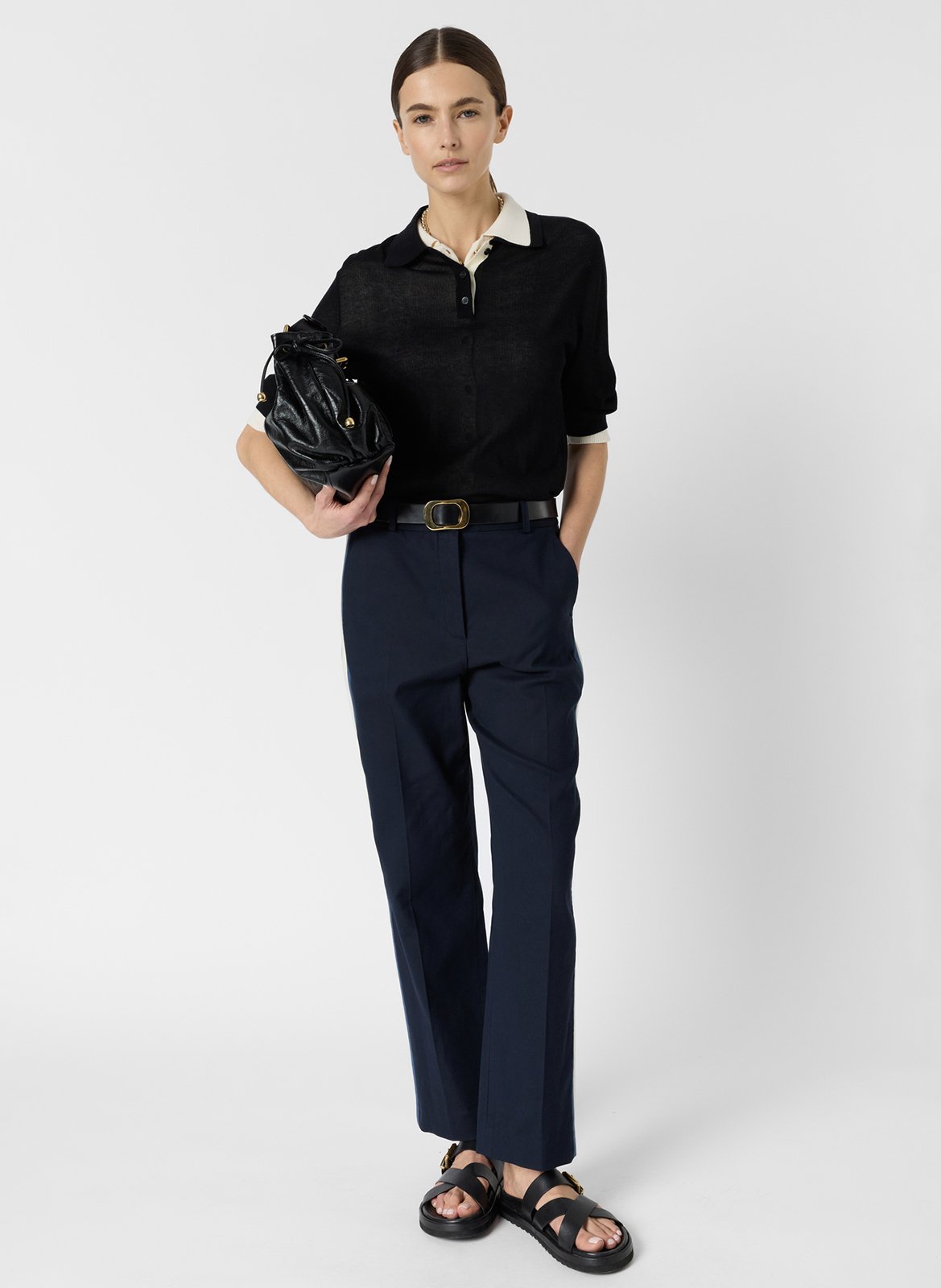 Bobhoedje - katoenblend GERARD DAREL Blauw