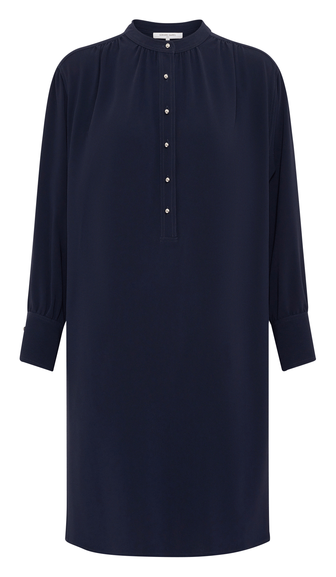 Robe courte col rond  GERARD DAREL Bleu