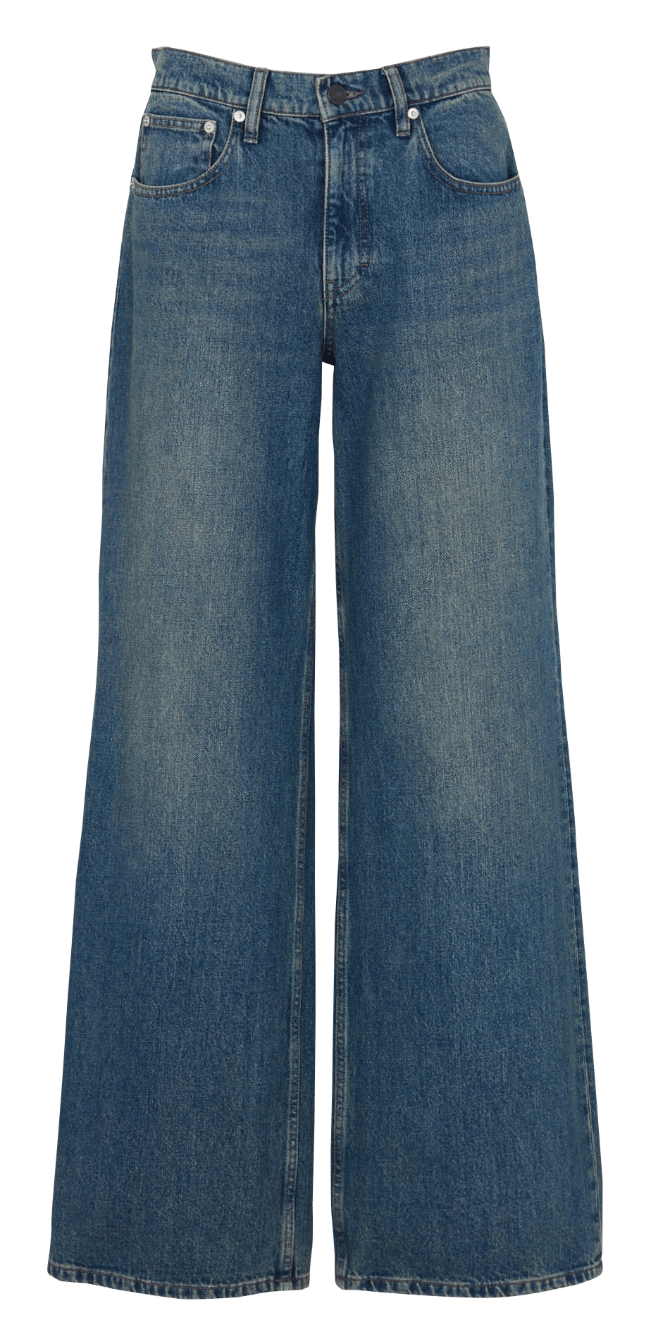 Grote katoenen jeans LAB DIP Blauw
