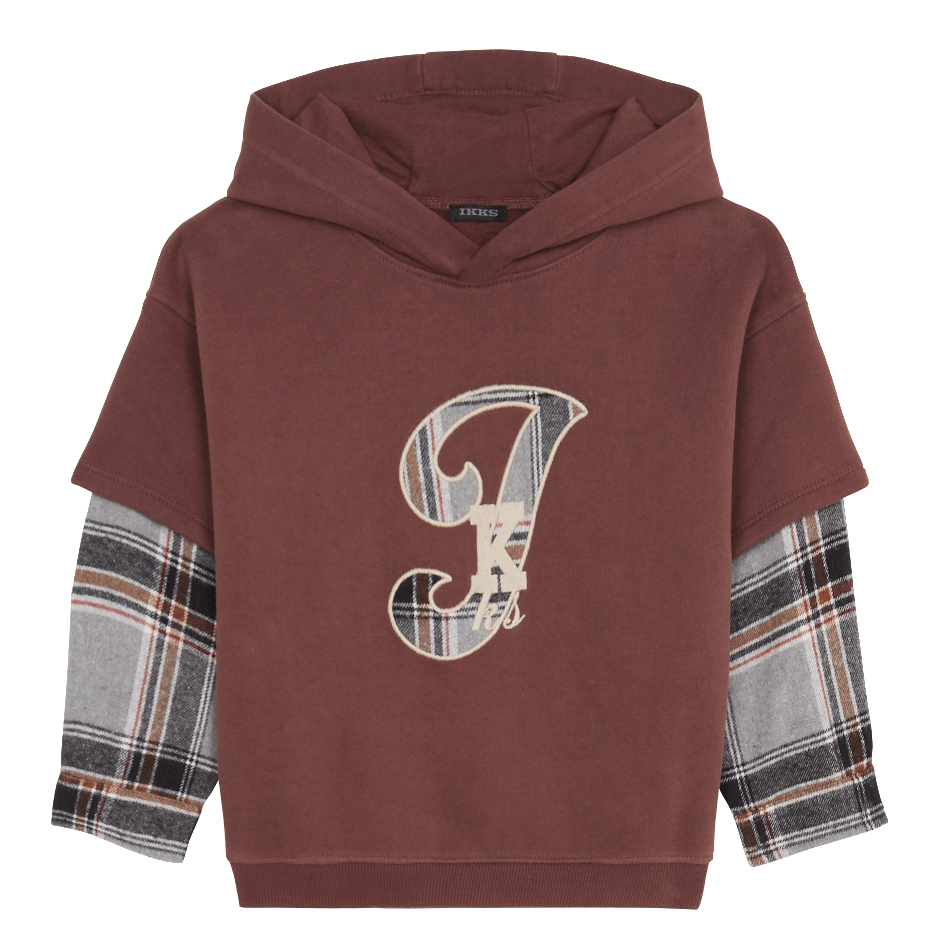 Sweat à capuche imprimé IKKS JUNIOR Marron