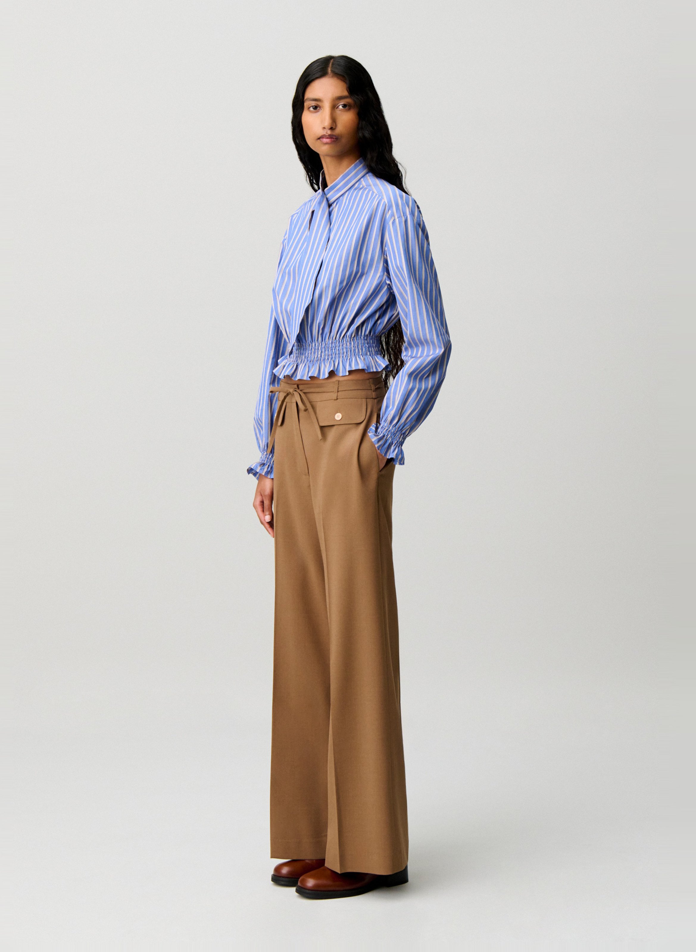 Top court en coton CLAUDIE PIERLOT Multicolore