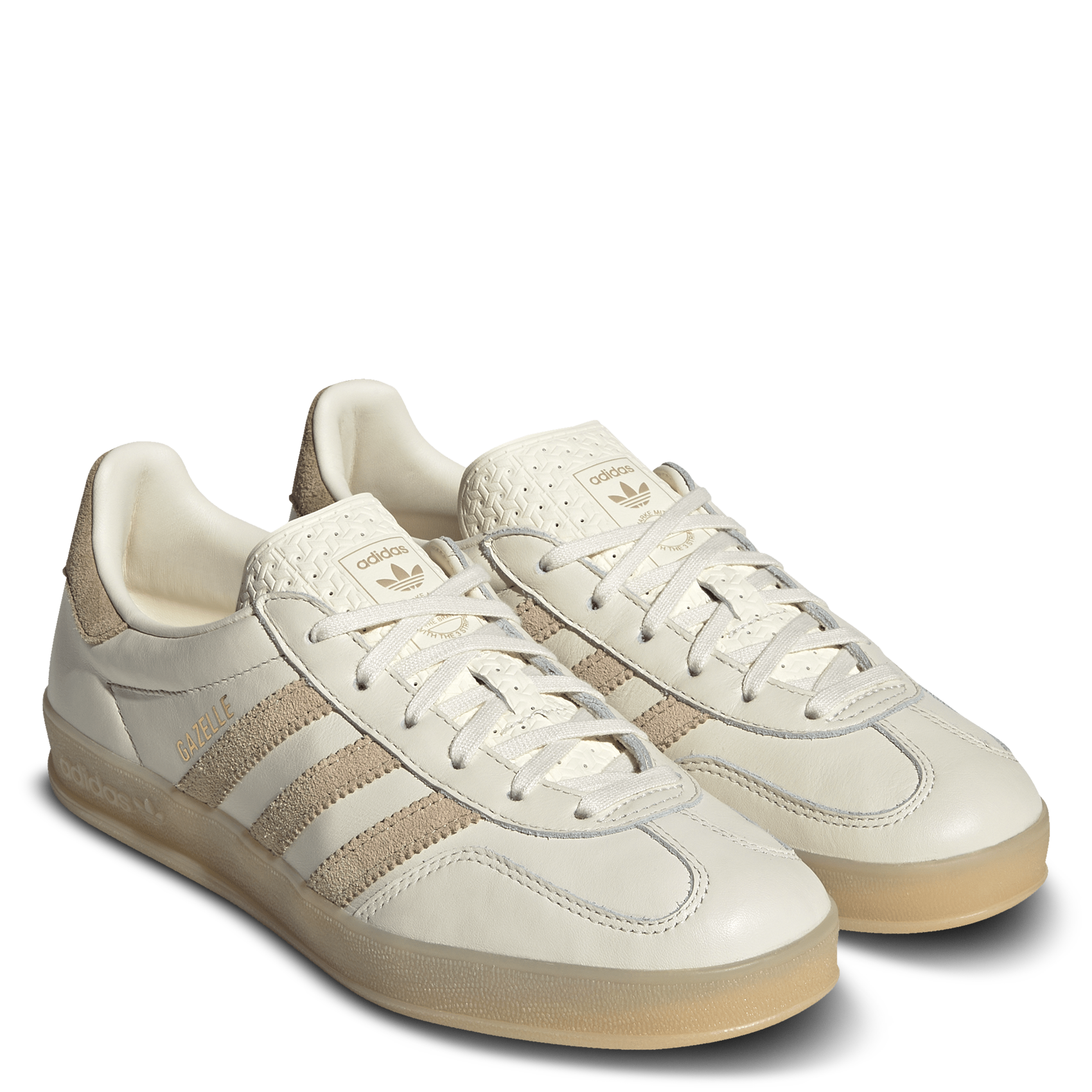 Niedrige Schnürsneaker ADIDAS Weiss