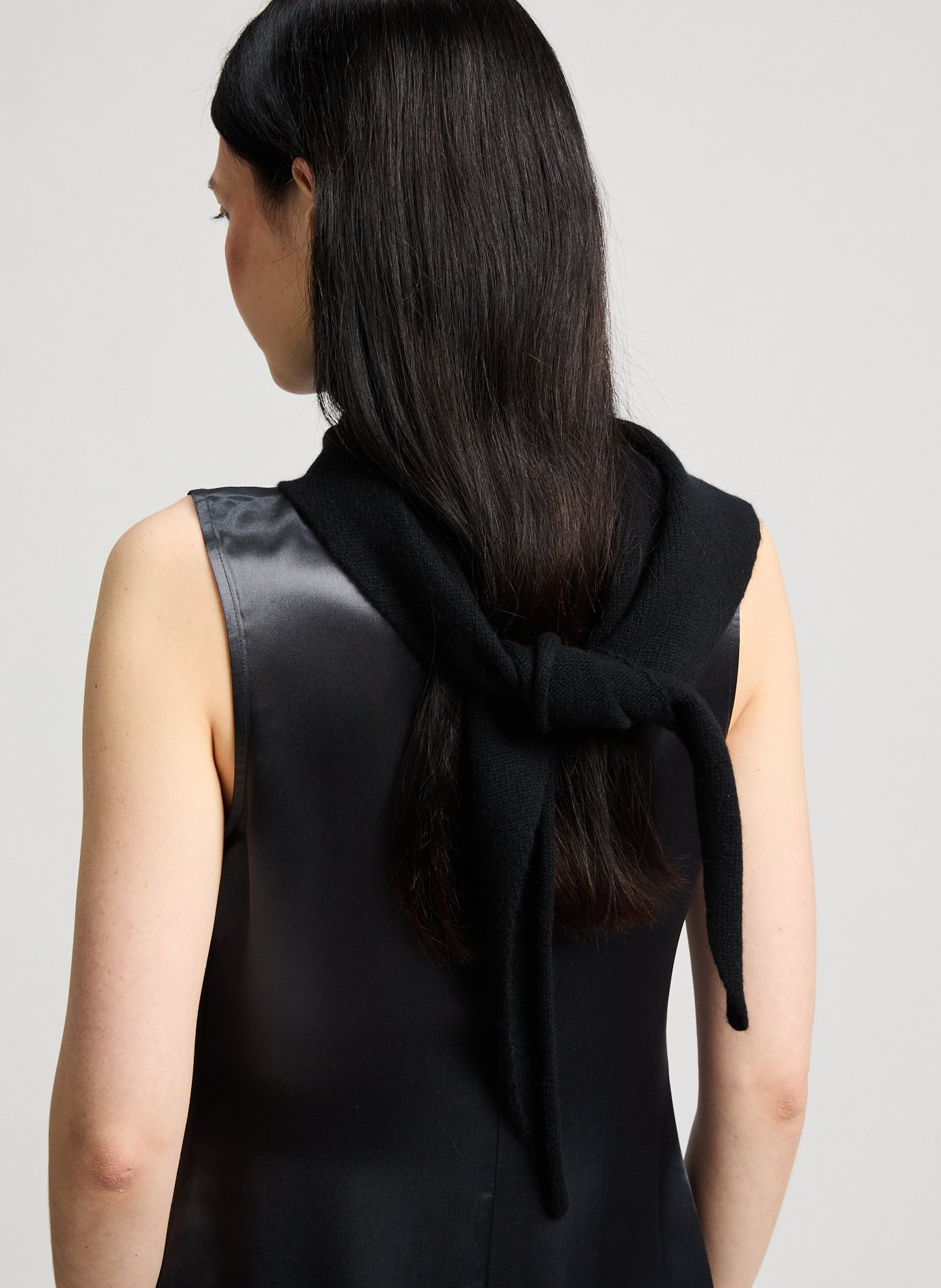 Knitted scarf SAISON 1865 Black