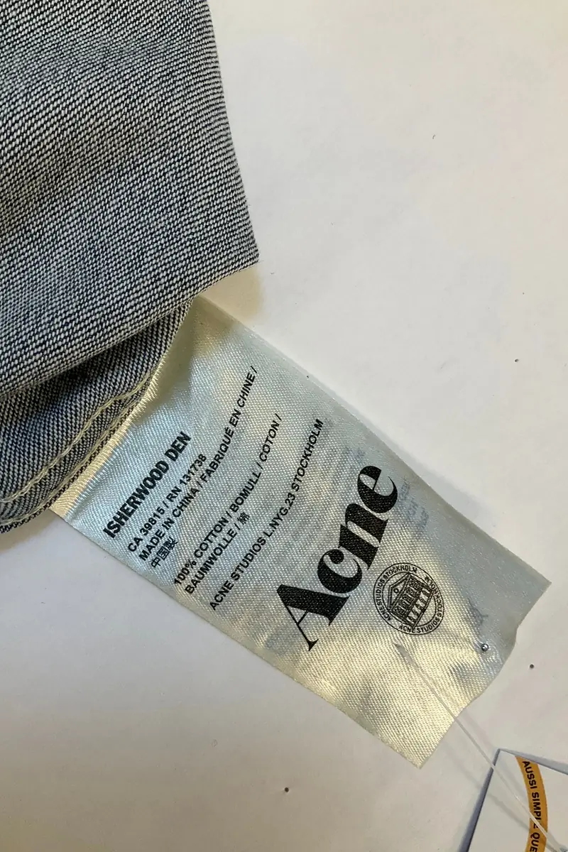 Shirt ACNE STUDIOS - Seconde Main Blue