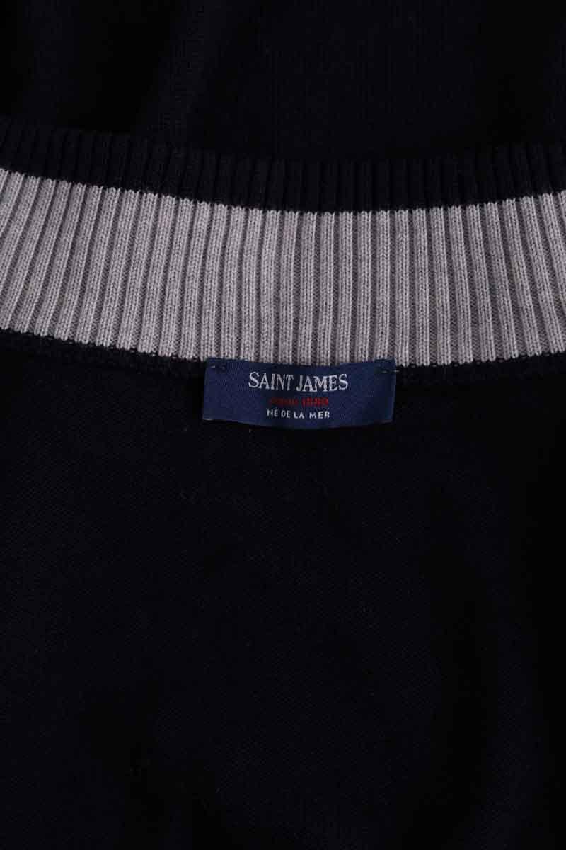Cardigan SAINT JAMES - Seconde Main Blue