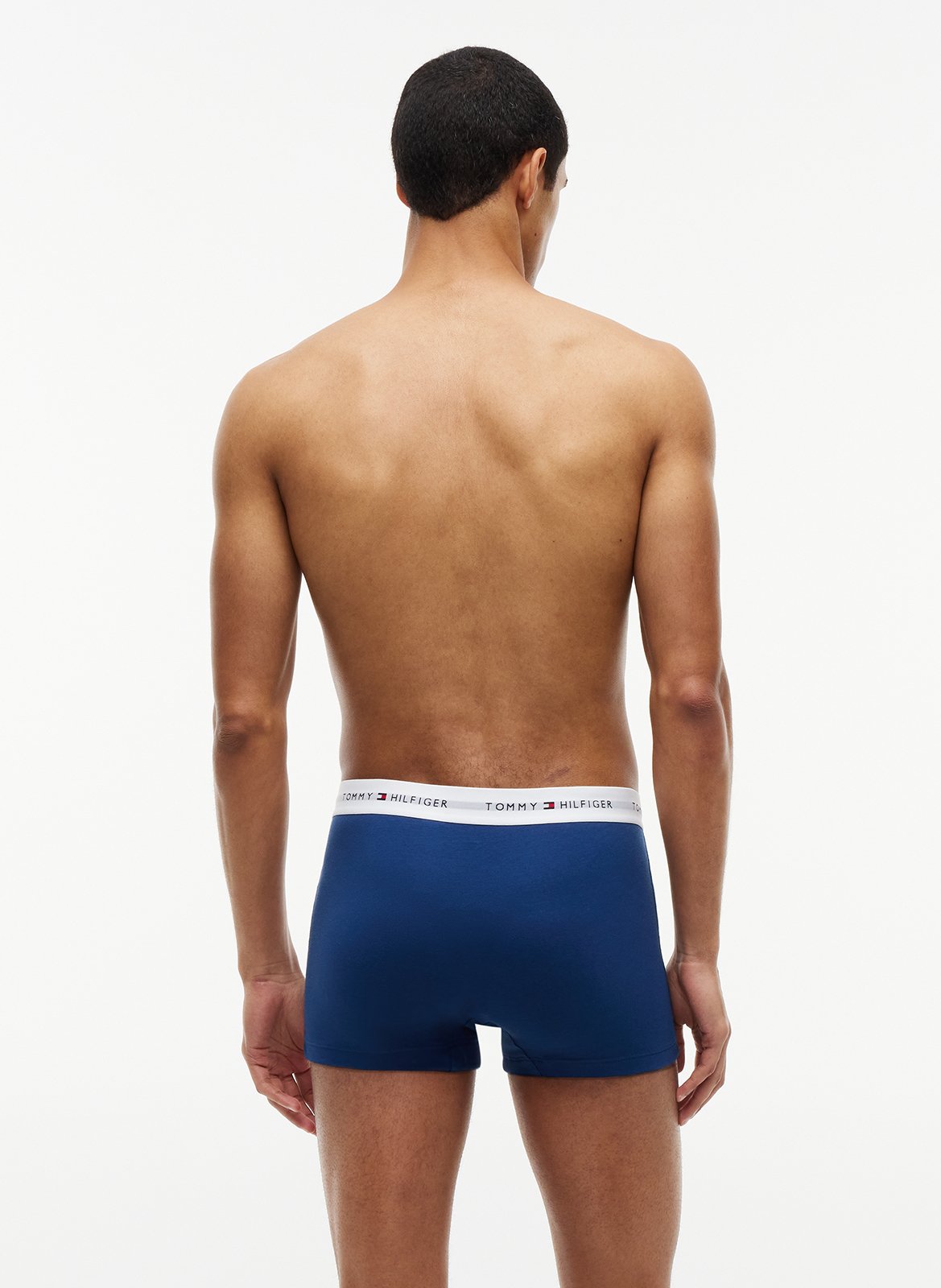 Pack of three cotton-blend boxers TOMMY HILFIGER Red