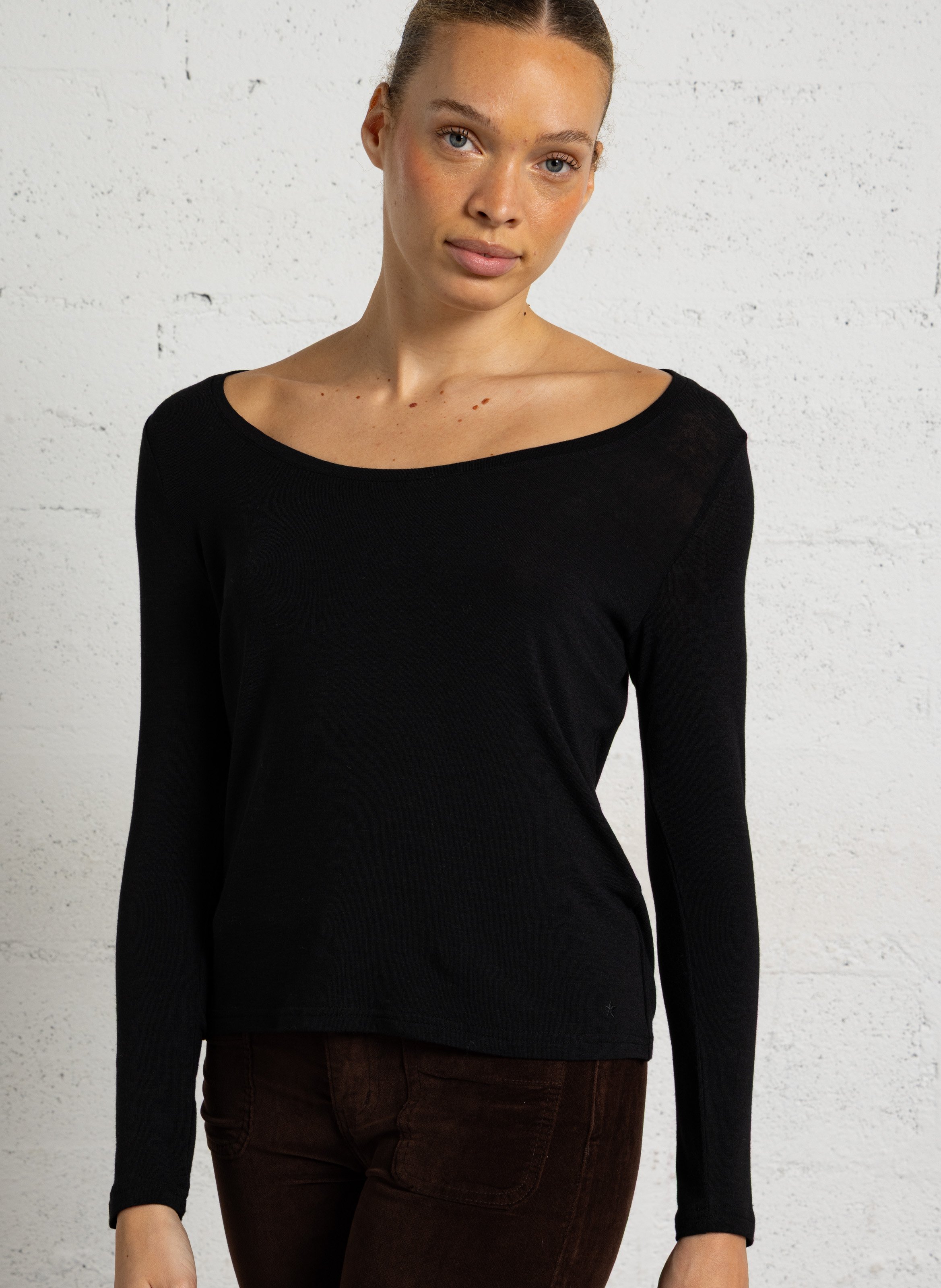 Effen T-shirt met lange mouwen LA PETITE ETOILE