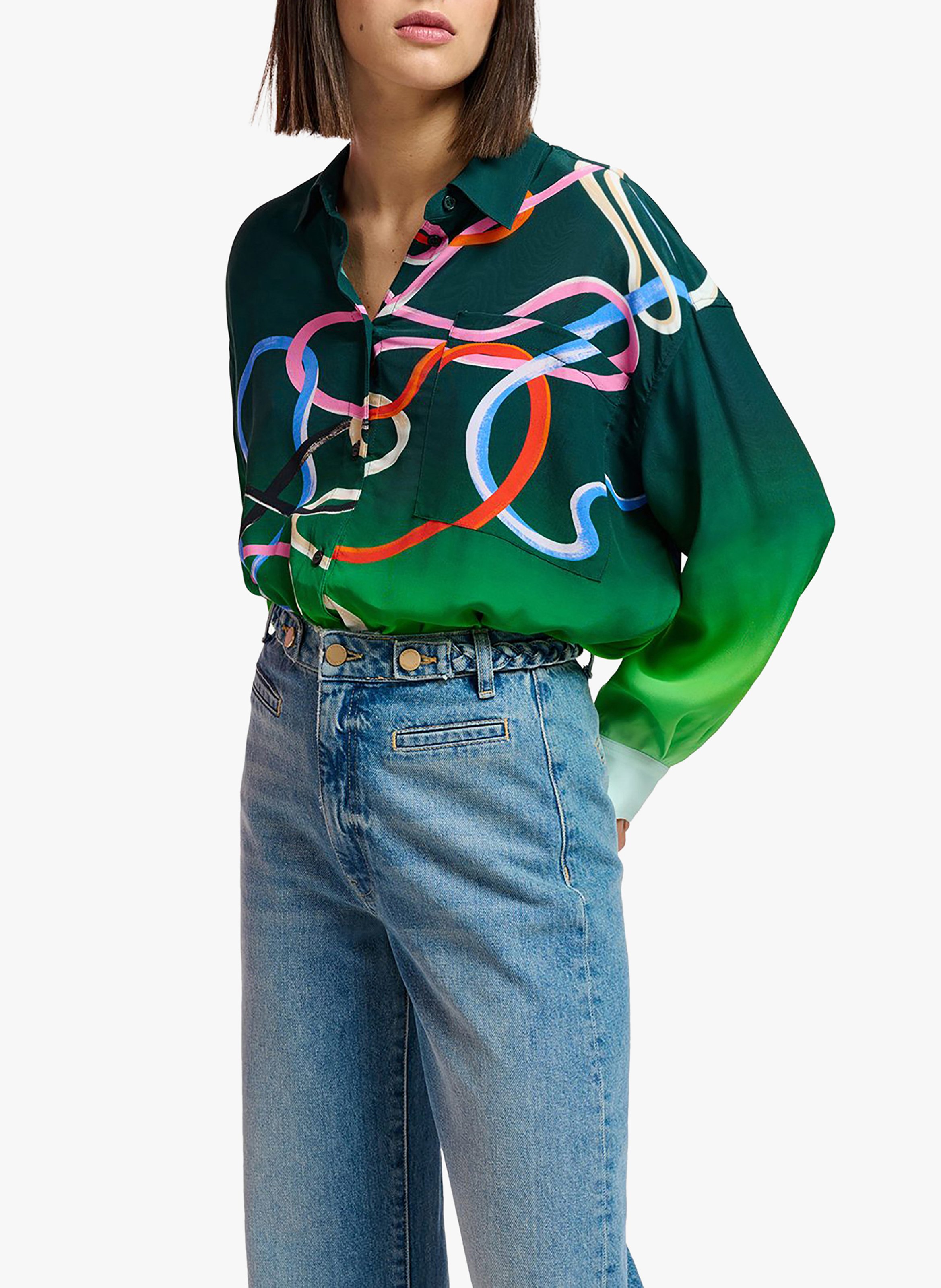 Chemise ample col classique à imprimé  MulticoloreESSENTIEL ANTWERP