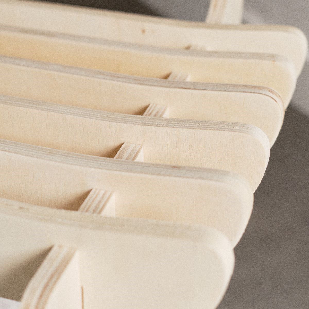 Japandi plywood armchair FACTORY Beige