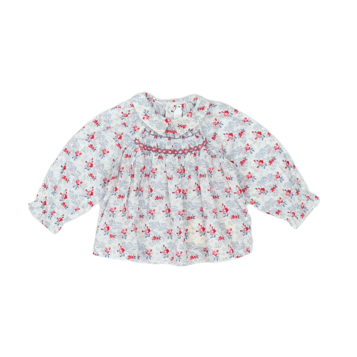 Multicolored baby blouse - 18 months BONPOINT - Seconde Main Multicolored