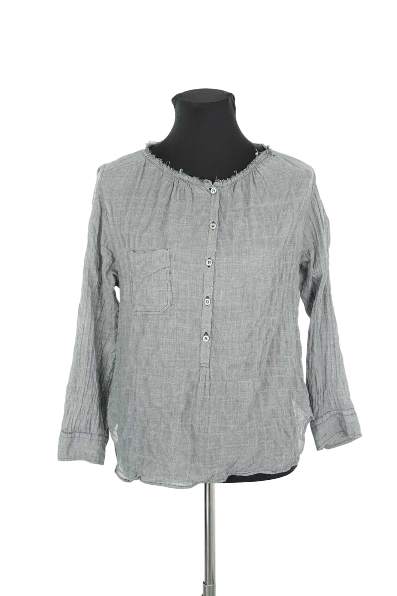Cotton blouse ISABEL MARANT ÉTOILE - SECONDE MAIN Black