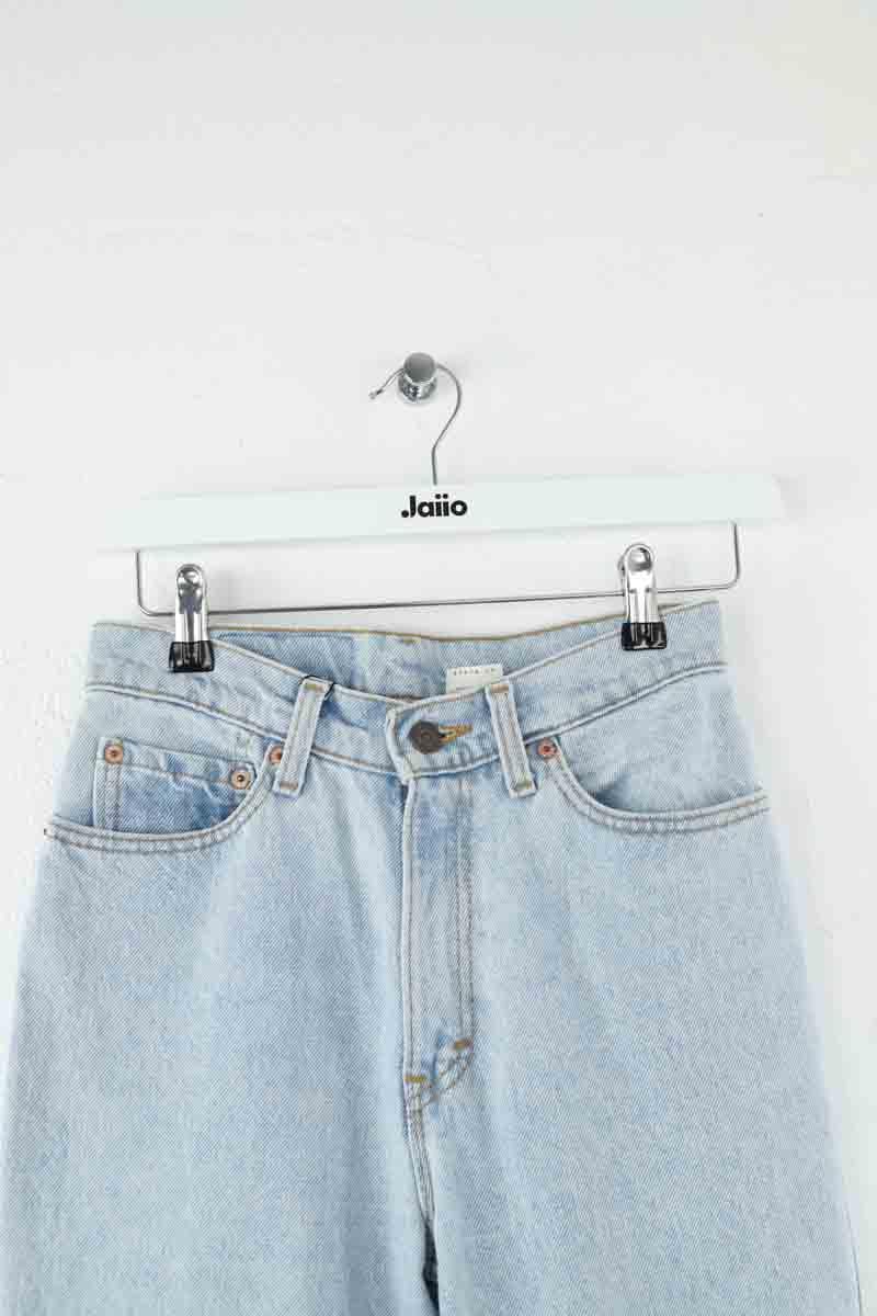 Cotton skinny jeans LEVI'S - Seconde main Blue