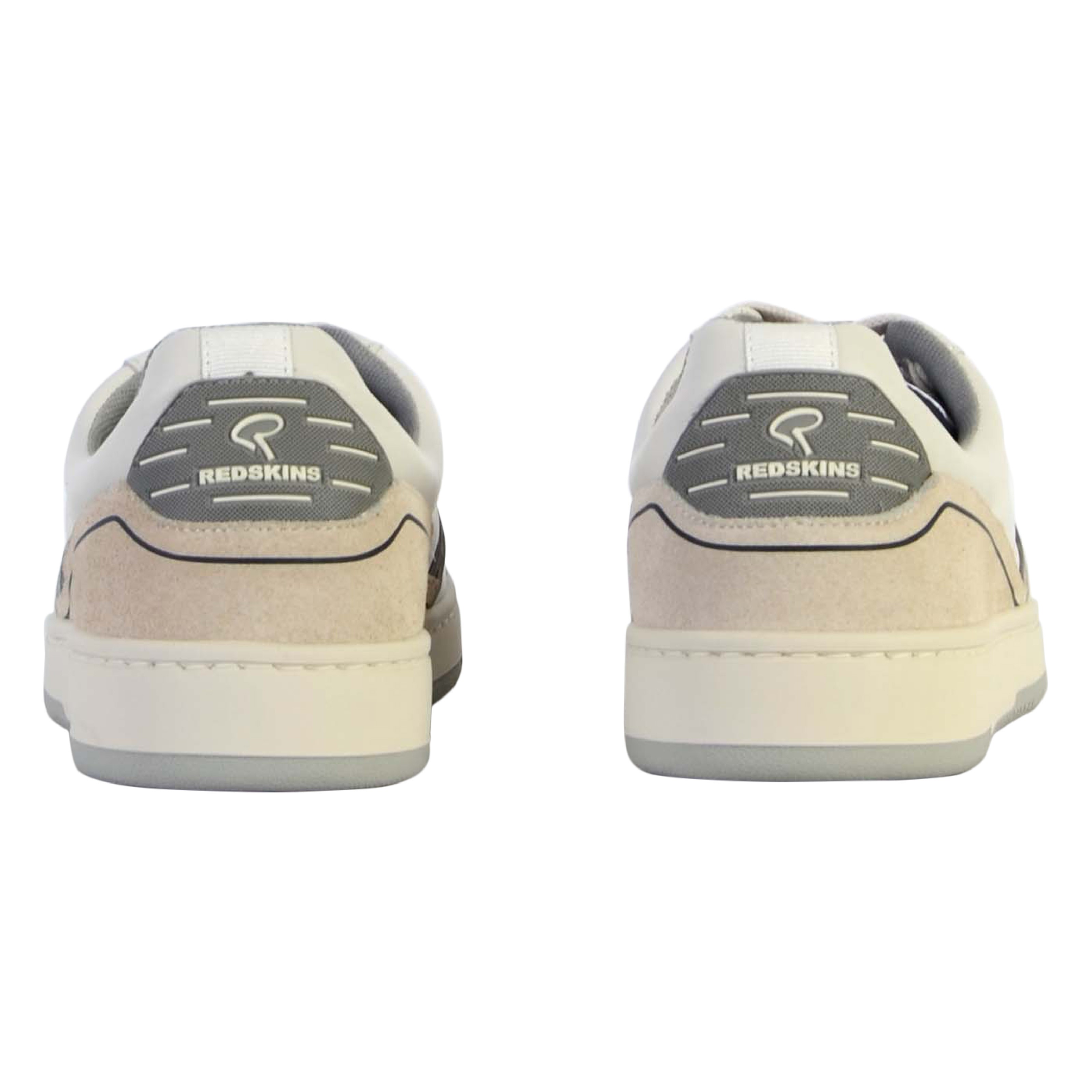 Basket cuir  attrayant REDSKINS Blanc