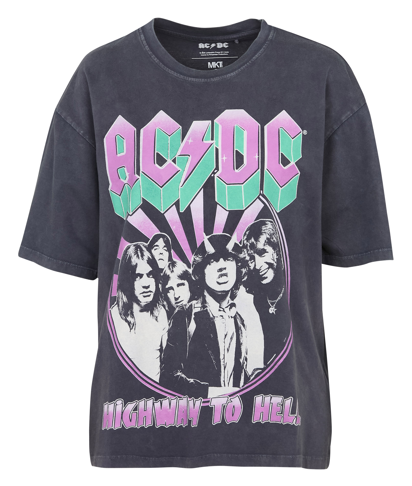 Tee-shirt oversize en coton MKT Gris