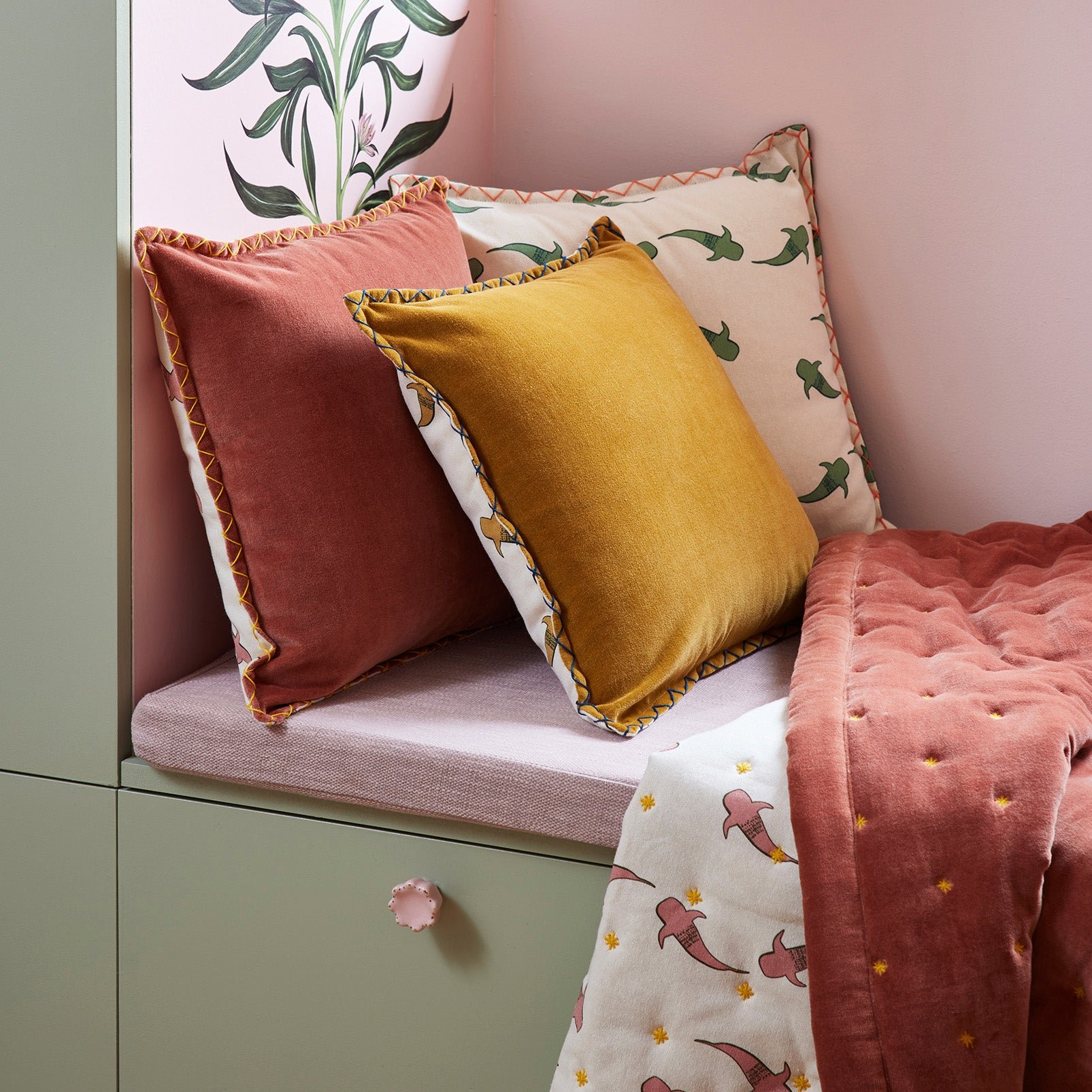 Cushion cover MADURA Yellow