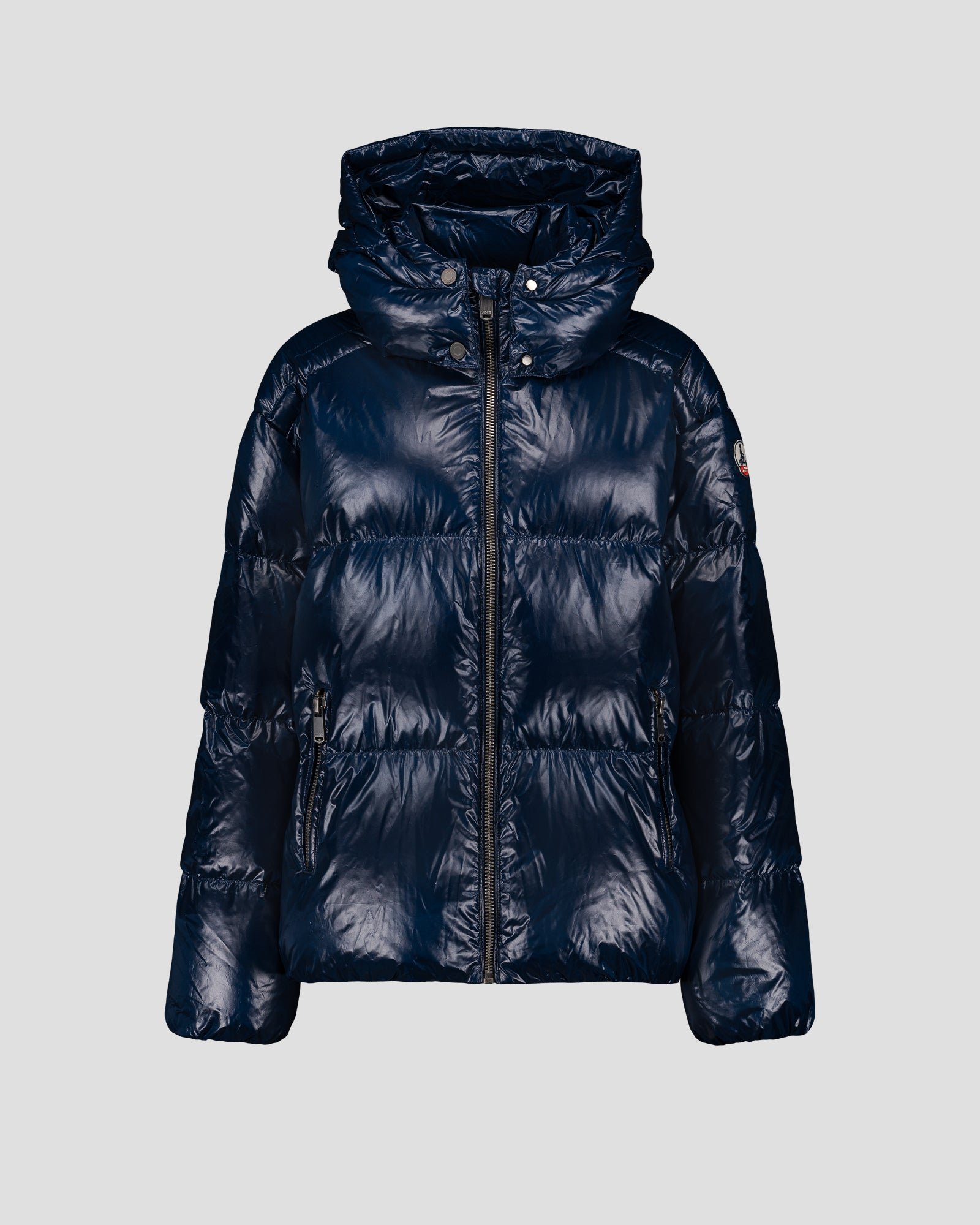 Shiny extreme cold puffer jacket JOTT Blue