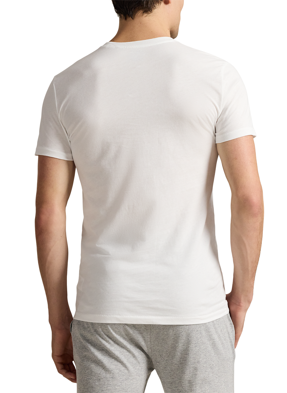 Tee-shirt col rond en coton POLO RALPH LAUREN Multicolore