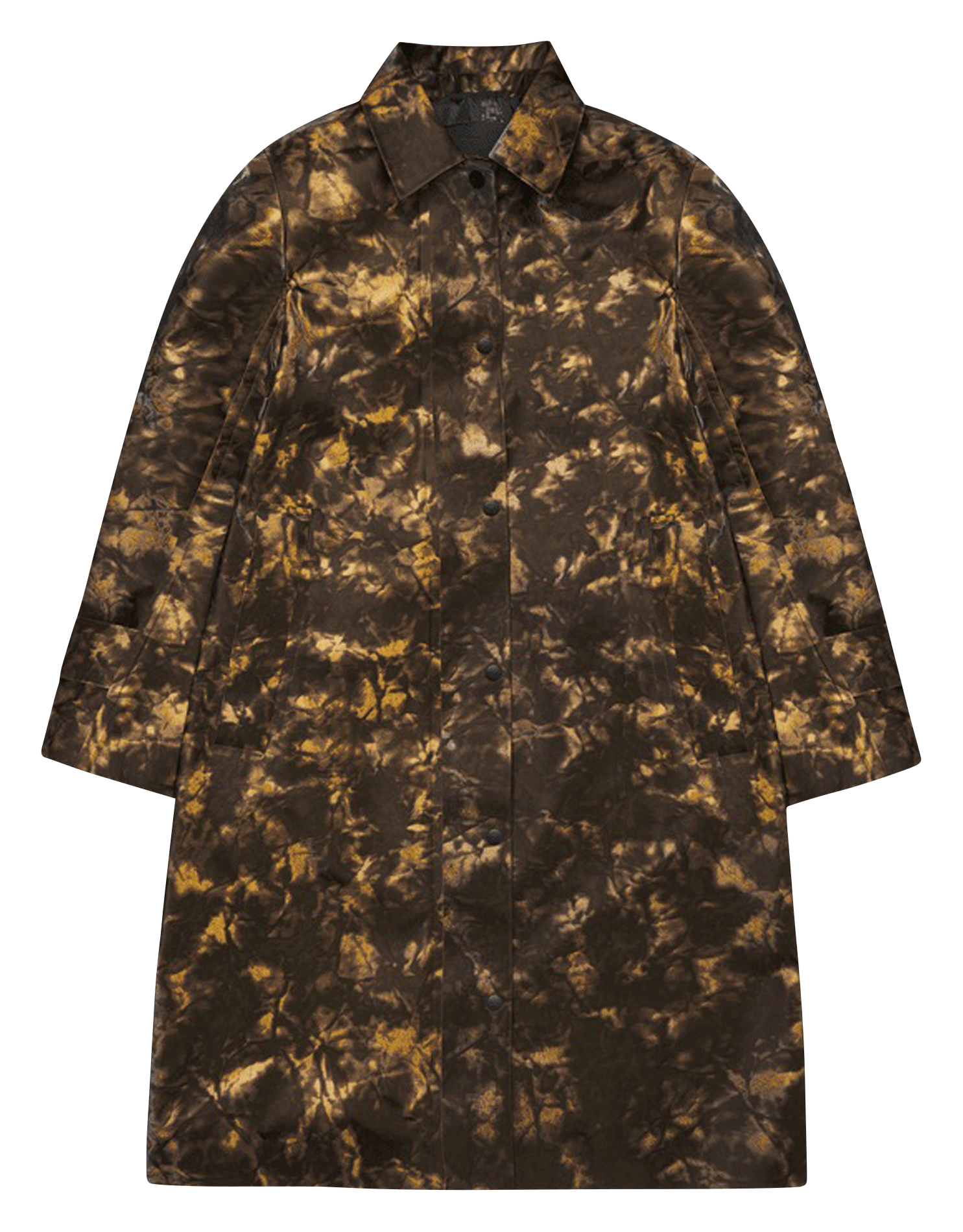 Imperméable à col classique à capuche RAINS Multicolore