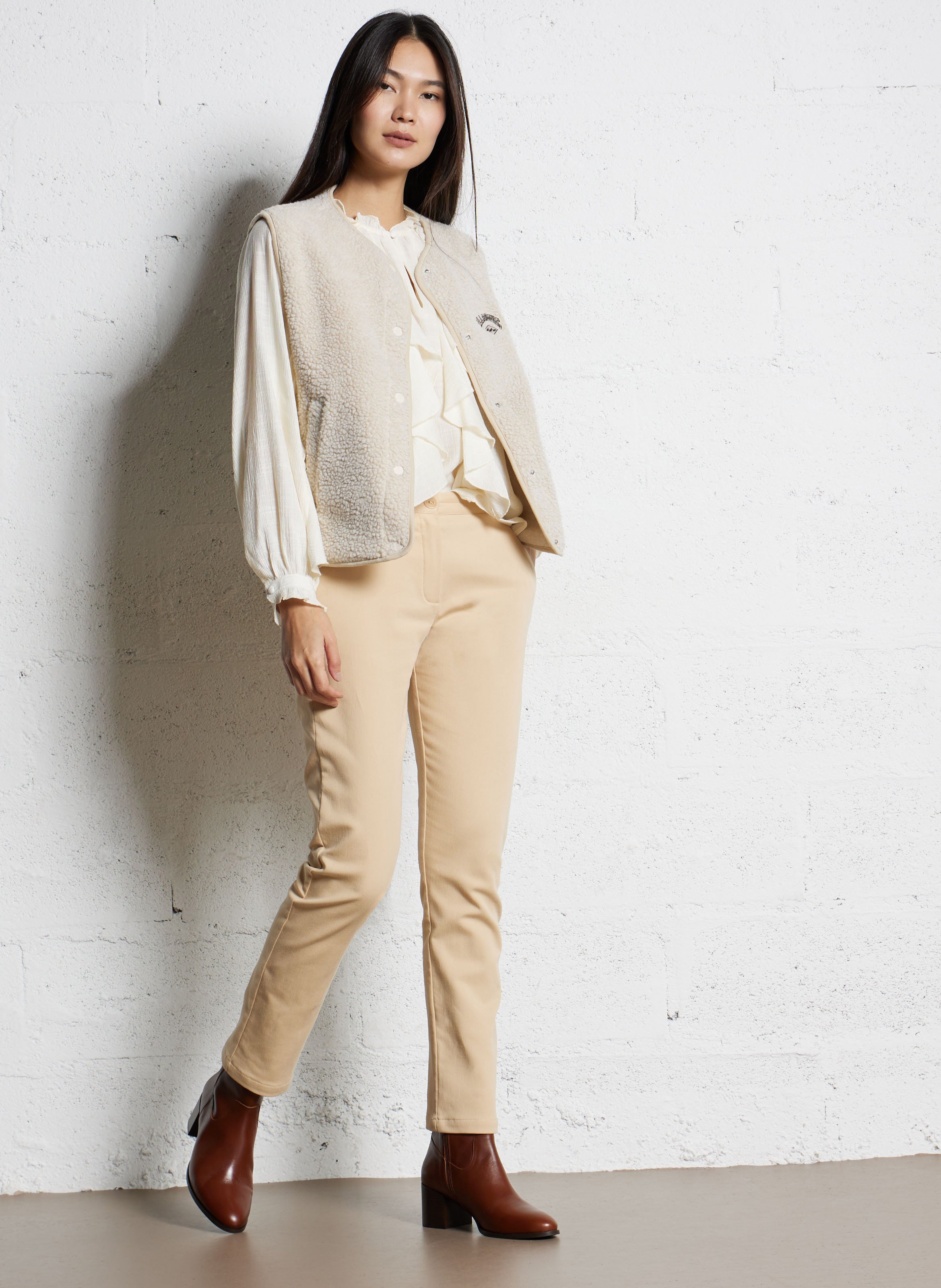 Bottines en cuir BOCAGE Marron