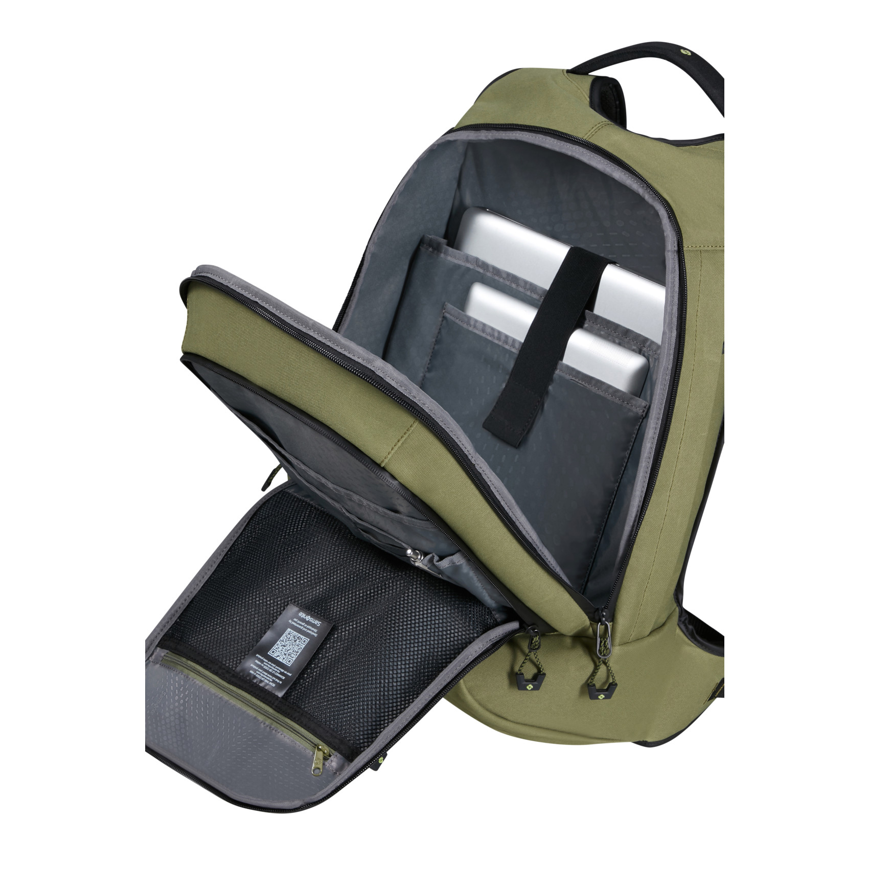 Ecodiver computer messenger bag size S SAMSONITE Green