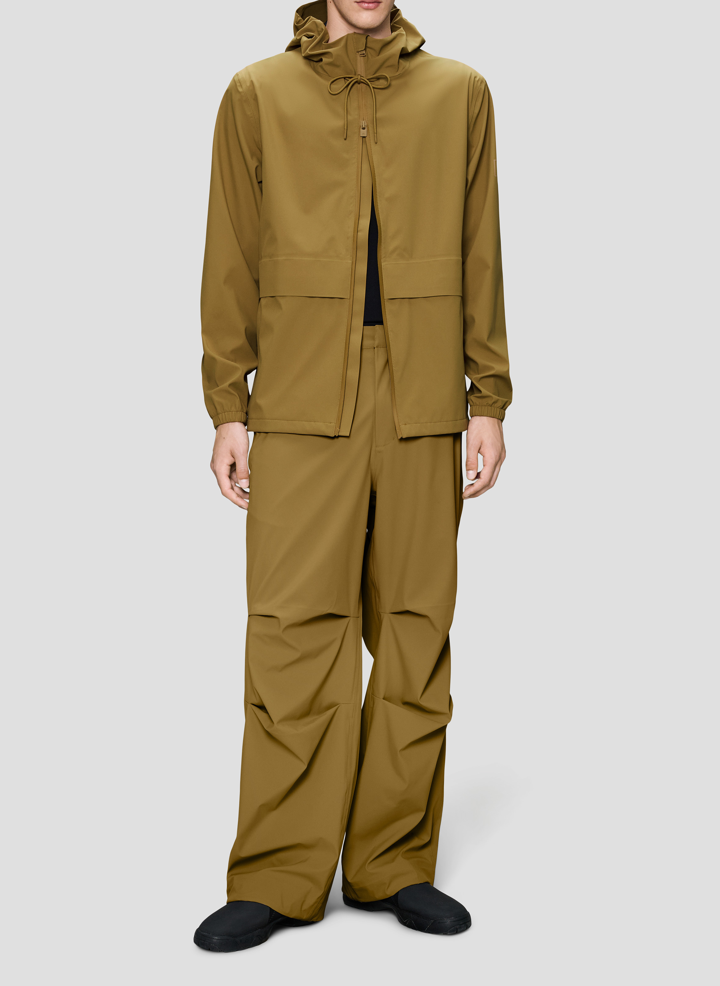 Waterdicht windjack Geel